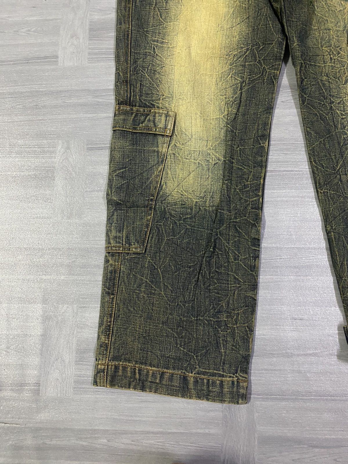 Woolrich Woolen Mills Vintage 90’s WOOLRICH Mudmax Claw Mark Baggy Denim Size US 35 - 7 Thumbnail