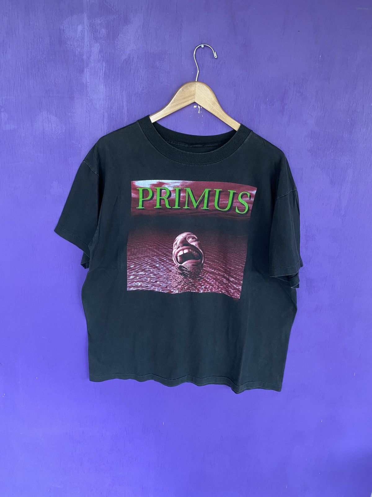 Band Tees Vintage 90s Primus tales from the punch faded tour tee Size US XL / EU 56 / 4 - 1 Thumbnail