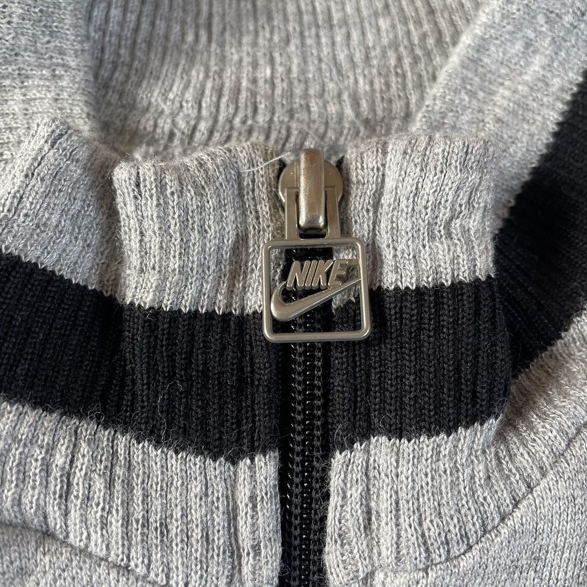 Japanese Brand × Nike × Vintage 🔥🔥Vintage Nike Mini Swoosh Logo Full Zipper Sweater Jacket Size US S / EU 44-46 / 1 - 9 Thumbnail