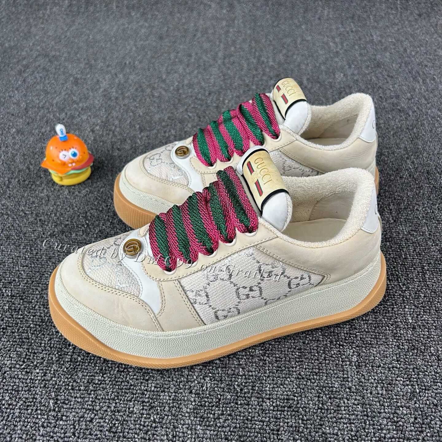 Gucci Gucci Classic Monogram Embroidered Shoe Size US 6 / IT 36 - 1 Thumbnail