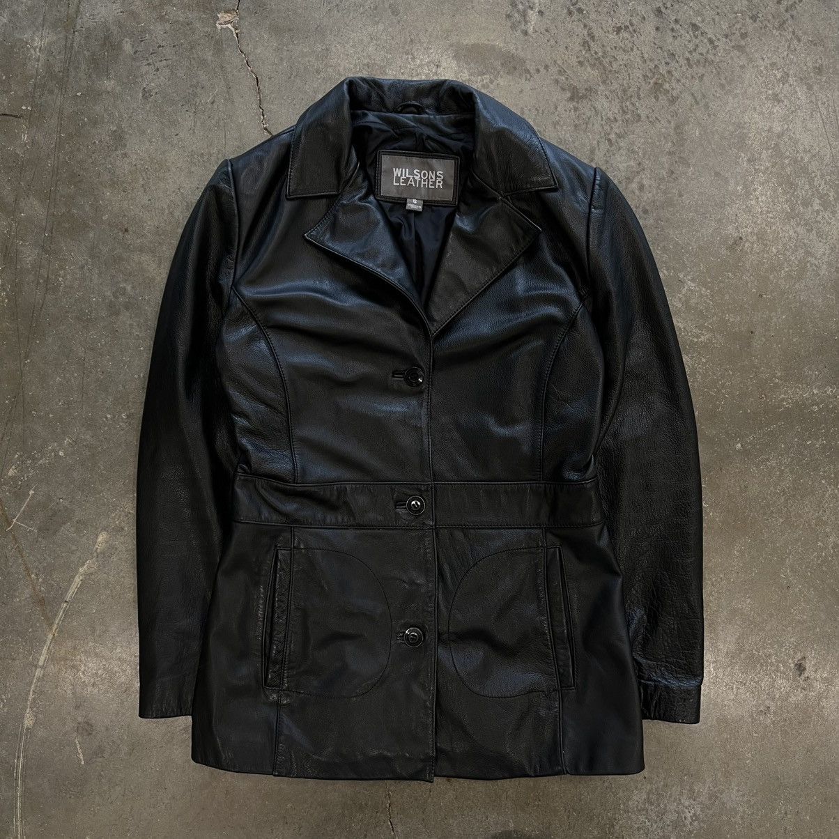 Vintage × Wilsons Leather Vintage Wilson Leather Jacket Size S / US 4 / IT 40 - 1 Thumbnail
