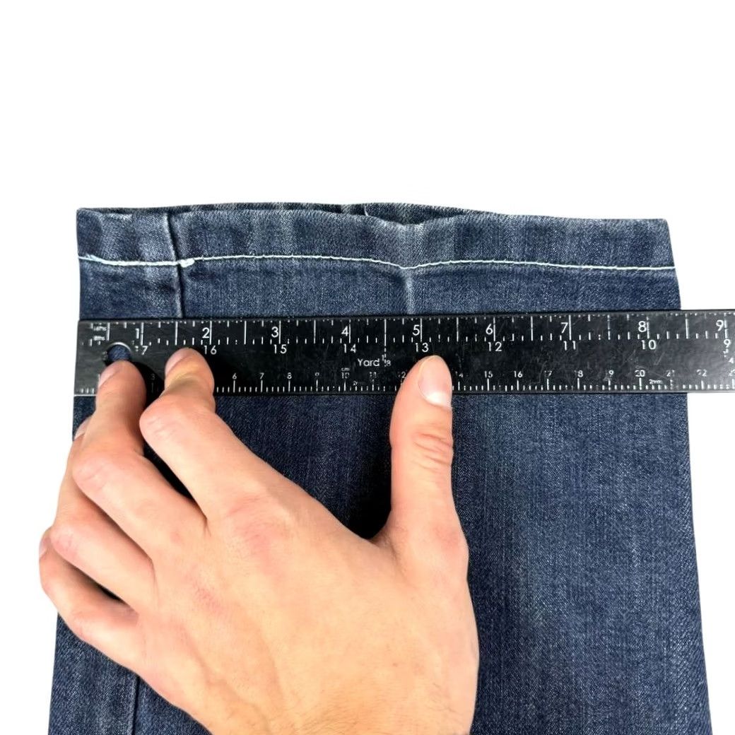 Southpole VINTAGE Southpole Jeans Mens 34x32 Y2K Pleated Baggy Stretch Denim Read* Jeans Mens Blue Denim 90s 2000s Boys Girls Size US 32 / EU 48 - 7 Thumbnail