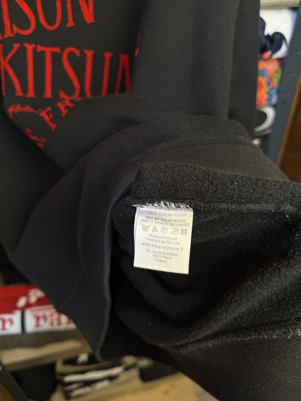 Designer Vintage Maison Kitsune Sweatshirt Size US M / EU 48-50 / 2 - 8 Thumbnail