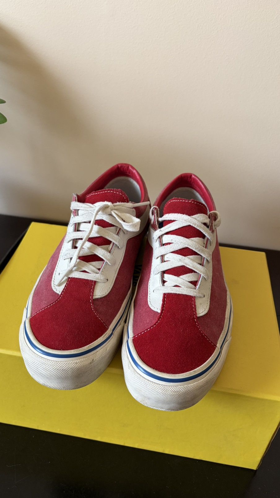 Rhude × Vans Vans x Rhude Bold Ni Sneakers – Racing Red – Size 9 Size US 9 / EU 42 - 5 Thumbnail