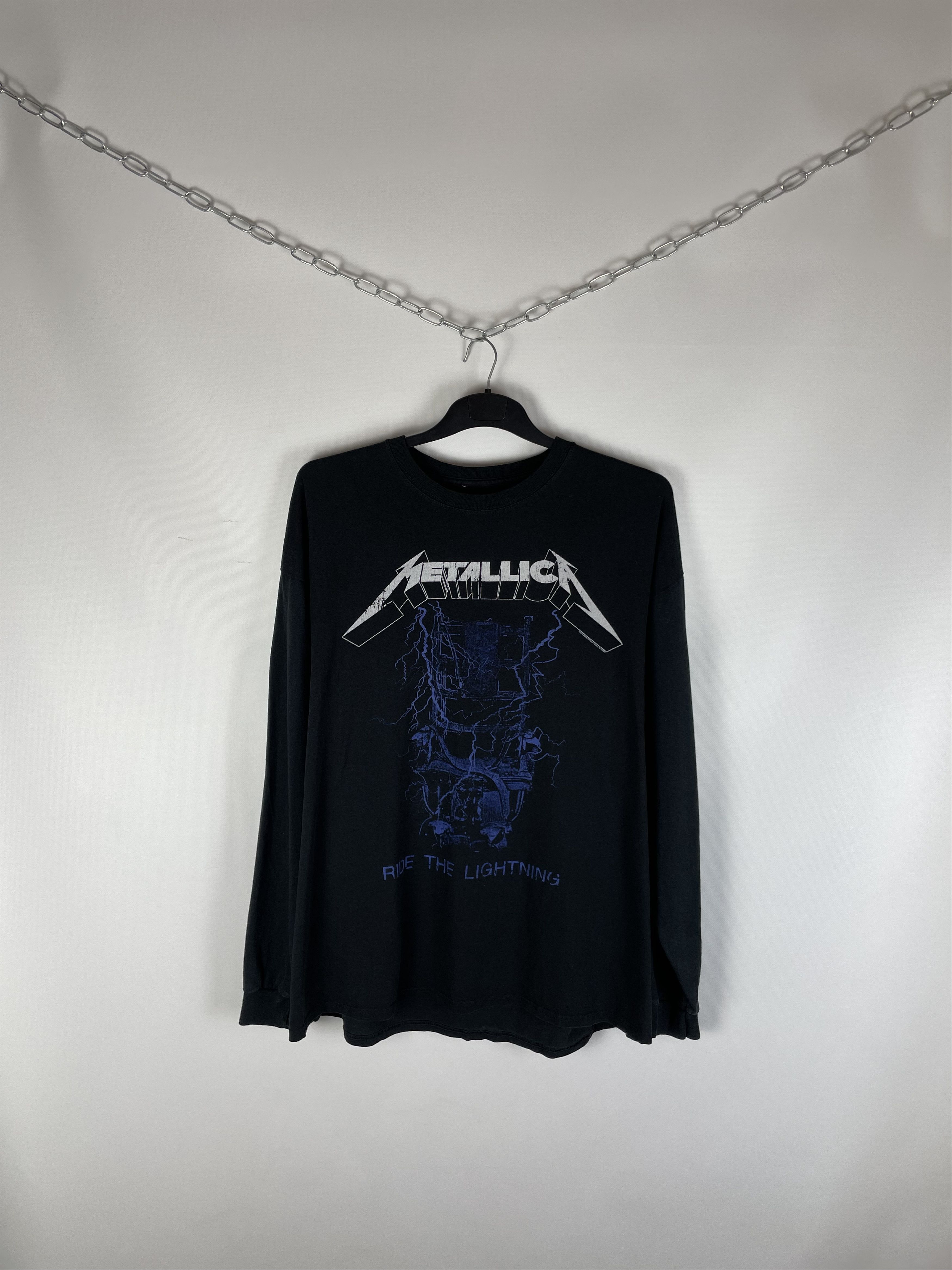 Band Tees Mens Vintage Metallica Long Sleeve Size US XL / EU 56 / 4 - 1 Thumbnail