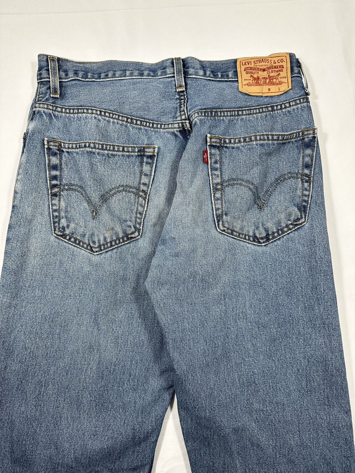 Levi's Levi’s Regular Fit Classic 32 x 30 Streetwear Denim Jeans Size US 32 / EU 48 - 7 Thumbnail