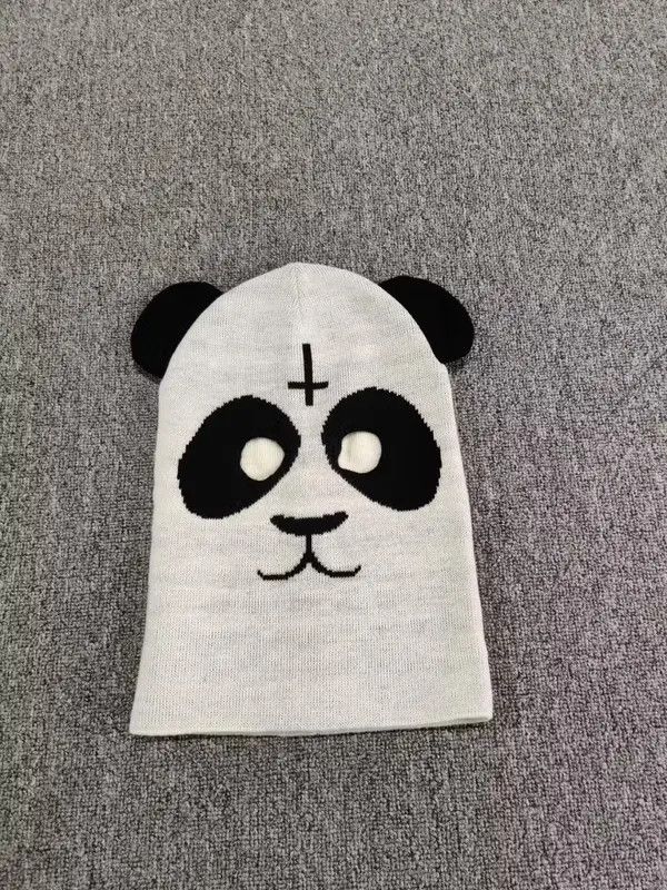 Japanese Brand Custom Made Panda Bear Balaclava Ski Mask Size ONE SIZE - 1 Thumbnail