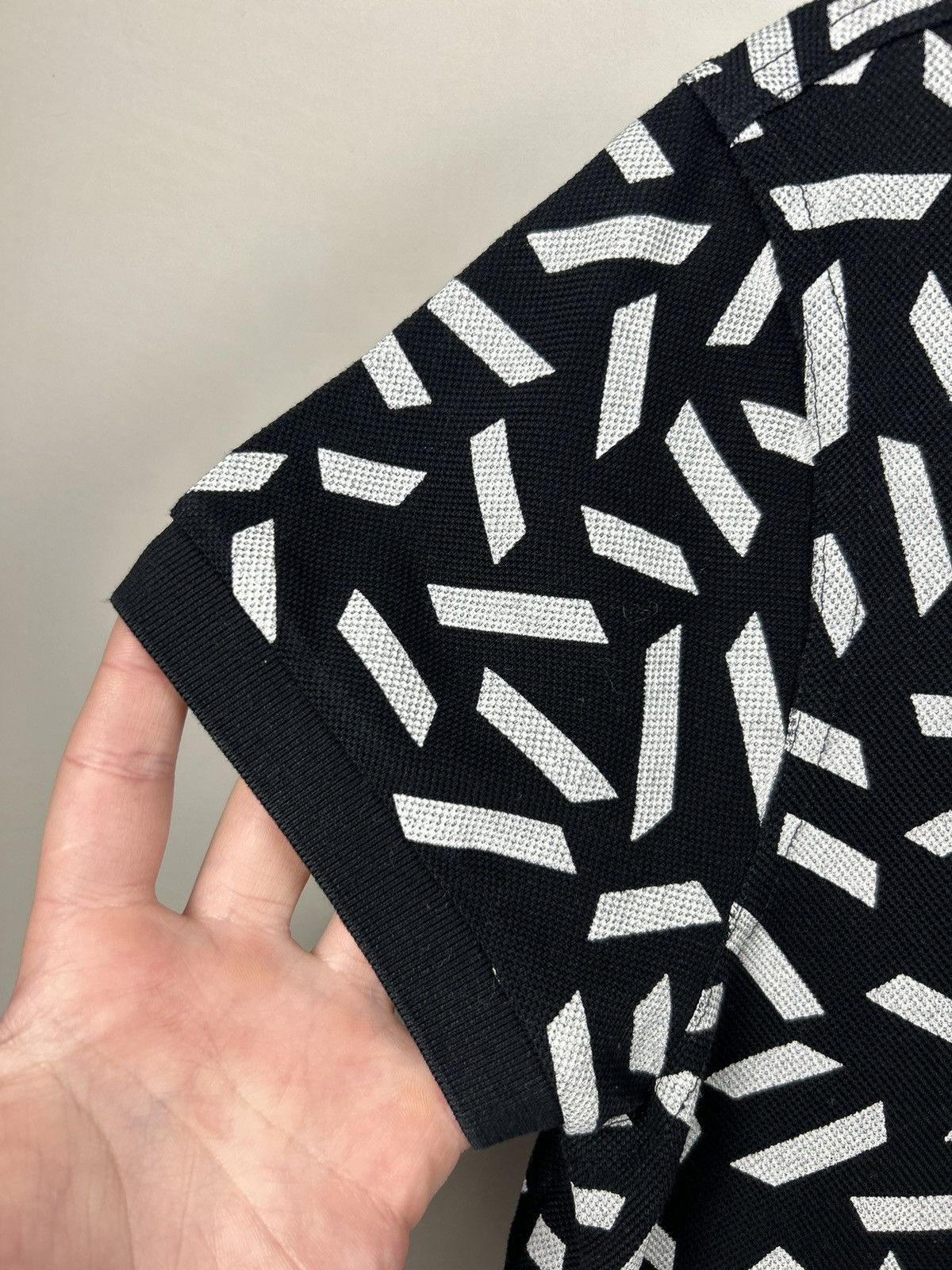 Saint Laurent Paris Saint Laurent Paris Geometric Polo Shirt YSL Size US S / EU 44-46 / 1 - 3 Thumbnail