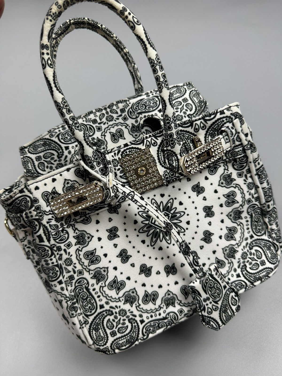 Designer × If Six Was Nine Rare Hermetic Paisley Birkin Inspired By Hermes Birkin Size ONE SIZE - 8 Thumbnail