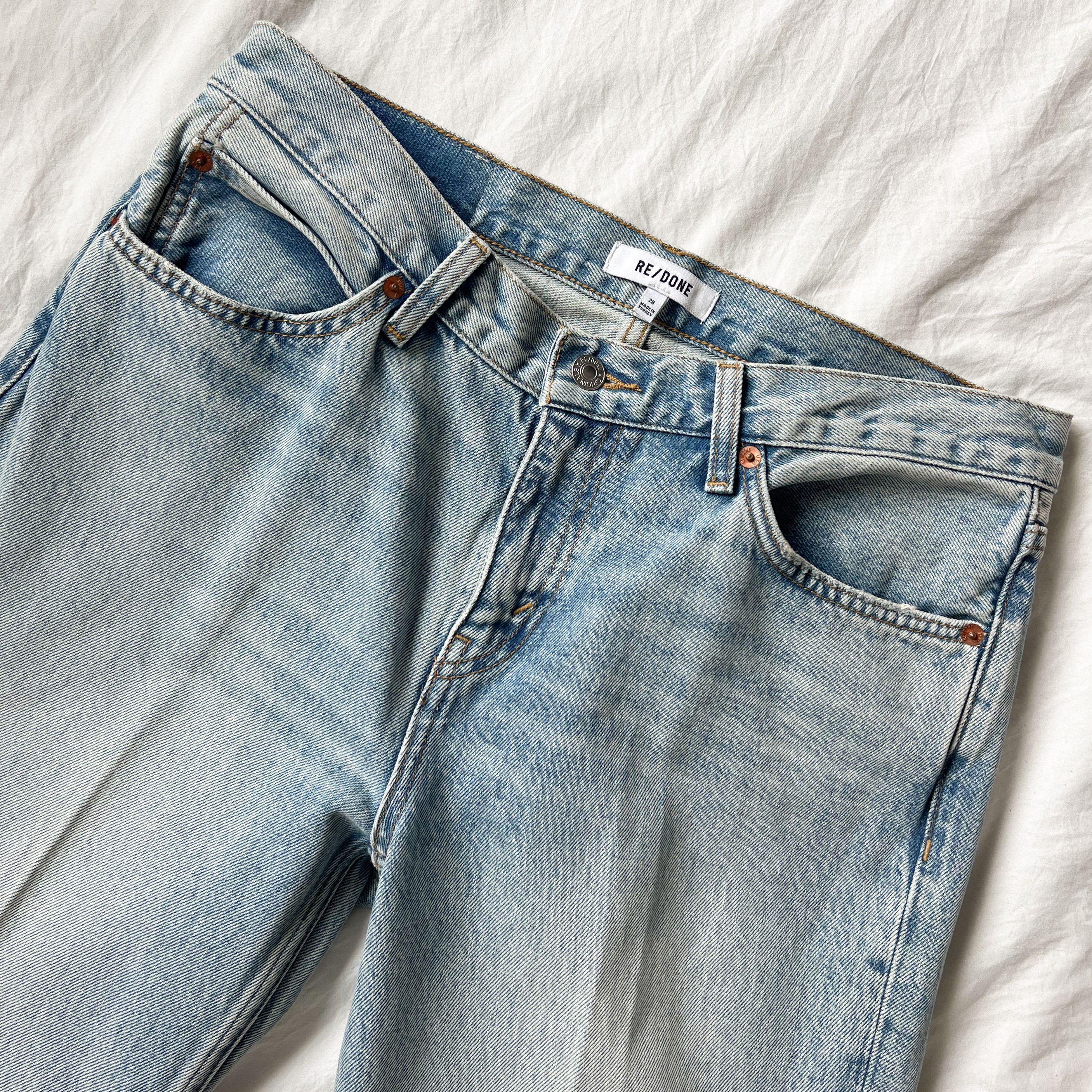 RE/DONE Awesome Re/Done Super Wide Leg Baggy Raver Denim Jeans Size US 32 / EU 48 - 8 Thumbnail