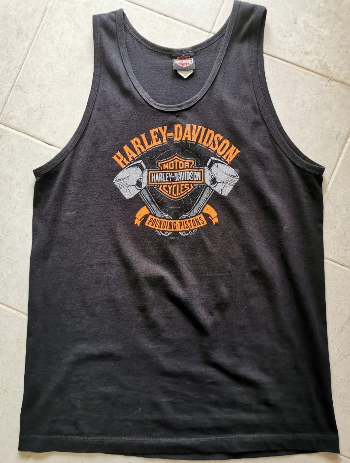 Harley Davidson × Vintage Vintage Harley Davidson Size US L / EU 52-54 / 3 - 1 Thumbnail