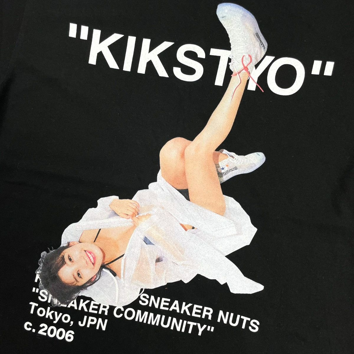 KIKS TYO KIKS TYO X YUKA OGURA - "OFF-WHITE CT70HI" TEE Size US S / EU 44-46 / 1 - 3 Thumbnail