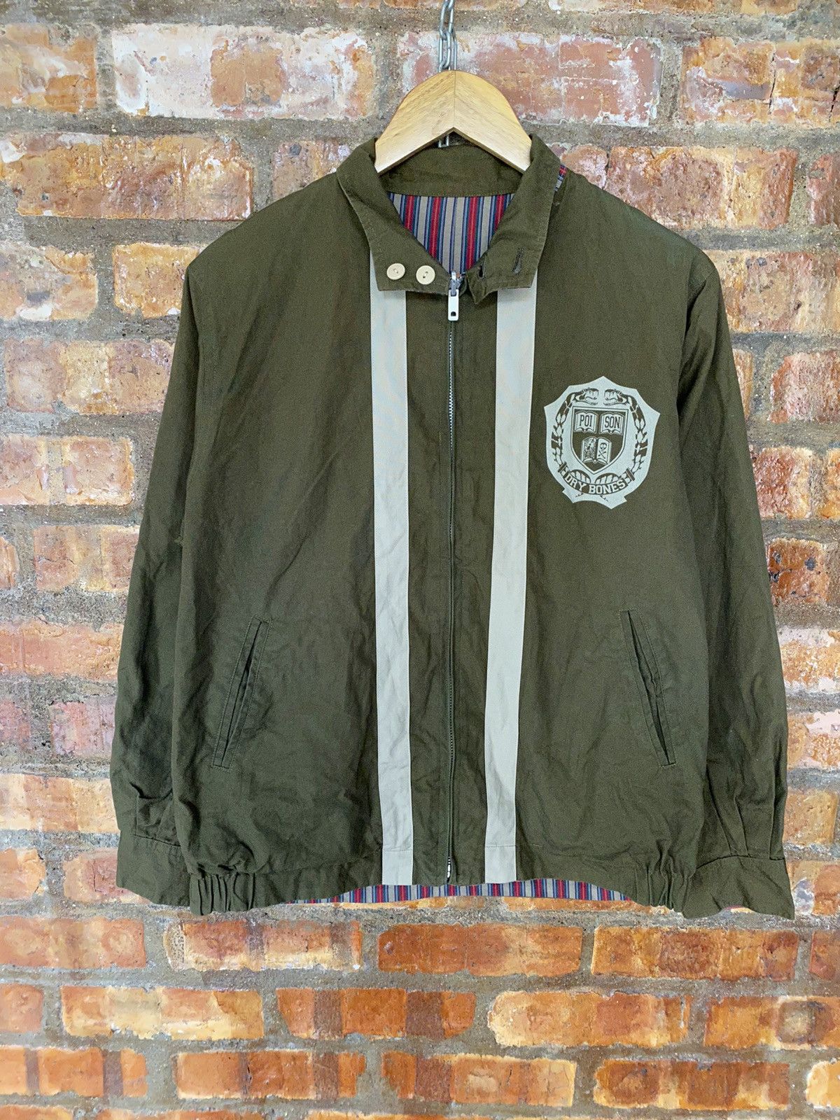 Dry Bones Vtg Dry Bones Snake and Skull Reversible worker jacket Size US M / EU 48-50 / 2 - 2 Thumbnail