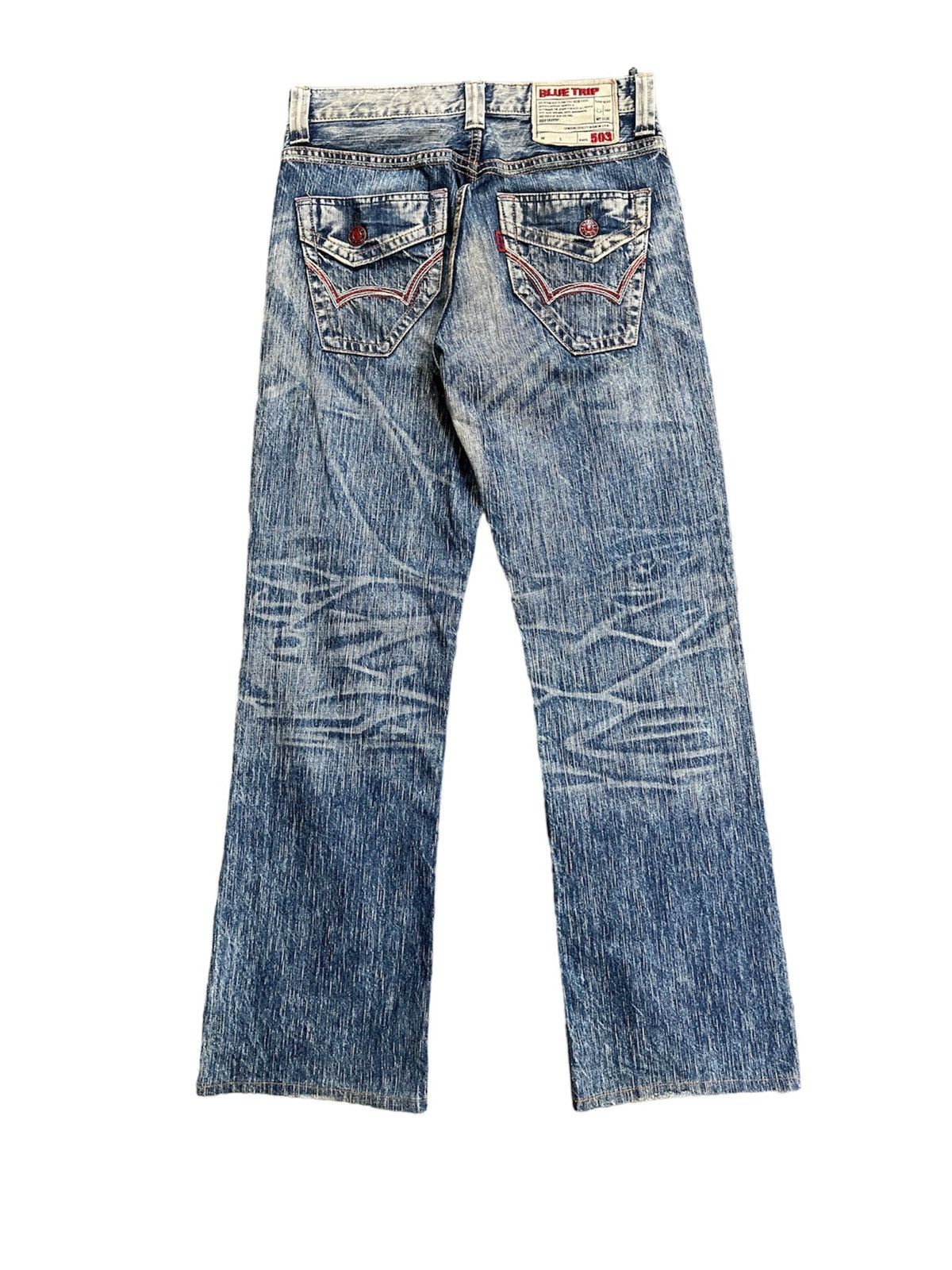 Edwin × Vintage VINTAGE EDWIN 503 MI JAPAN LIMITED DESIGN SIZE 30X30 Size US 30 / EU 46 - 2 Thumbnail