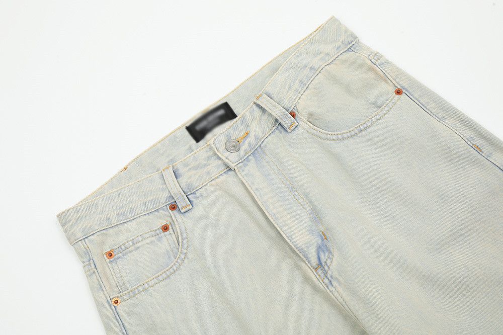 Japanese Brand × Jean American retro street distressed casual washed jeans Size US 32 / EU 48 - 3 Thumbnail