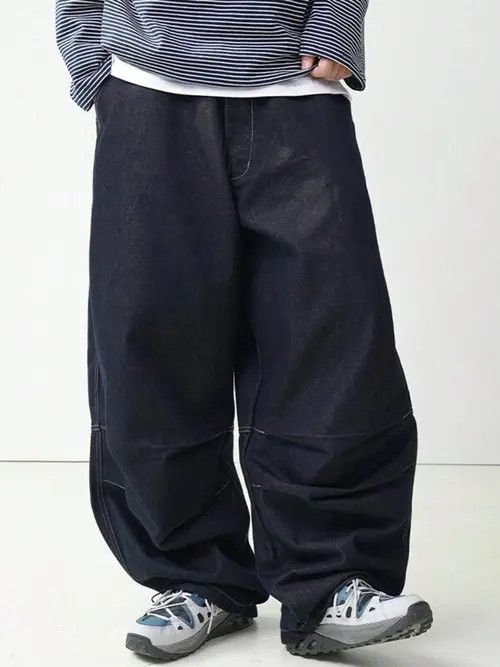 Jean Super Baggy 90s Denim Jeans Drip Size US 34 / EU 50 - 3 Thumbnail