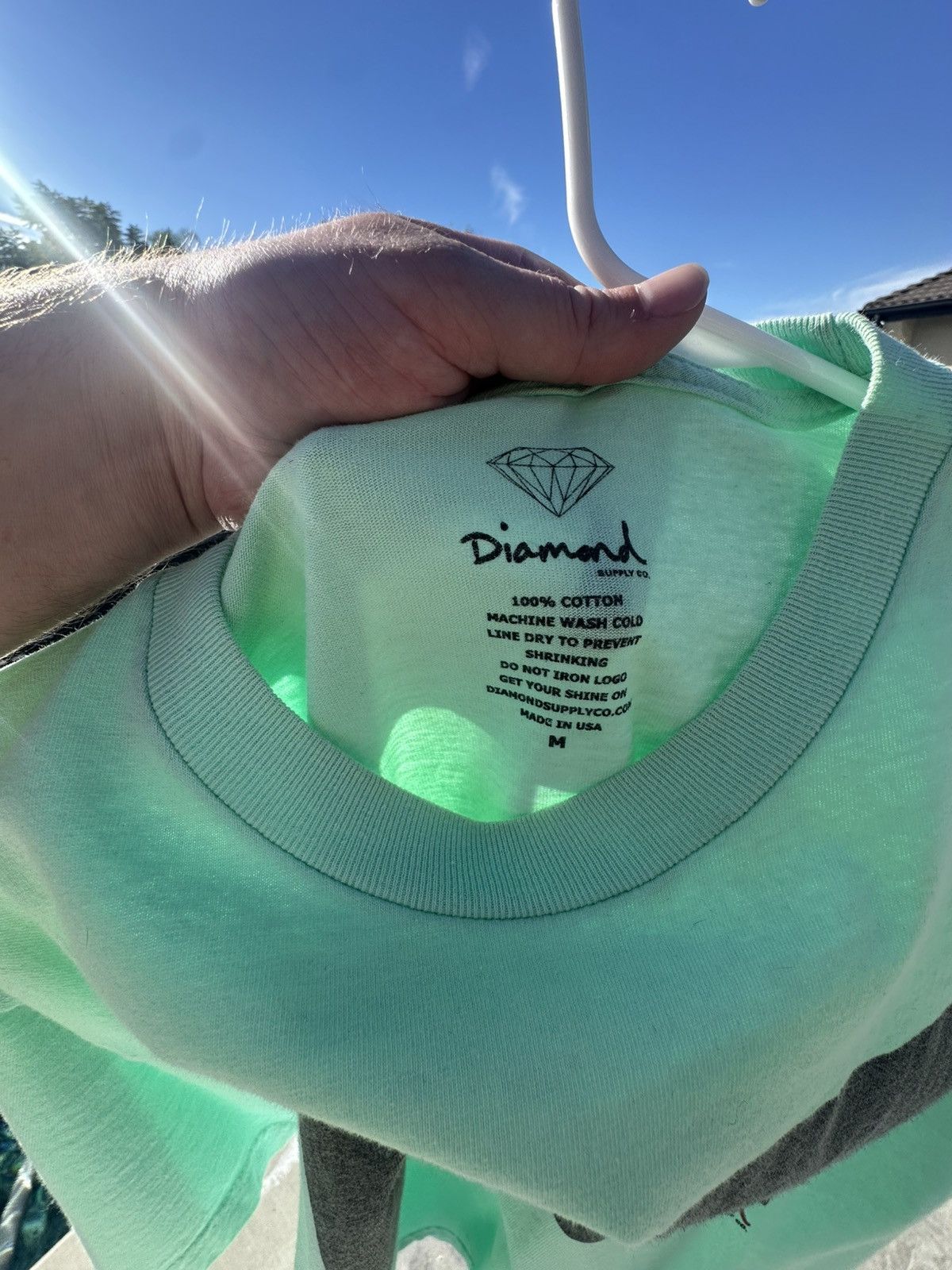 Diamond Supply Co. Diamond supply co Teal Medium Size US M / EU 48-50 / 2 - 2 Thumbnail