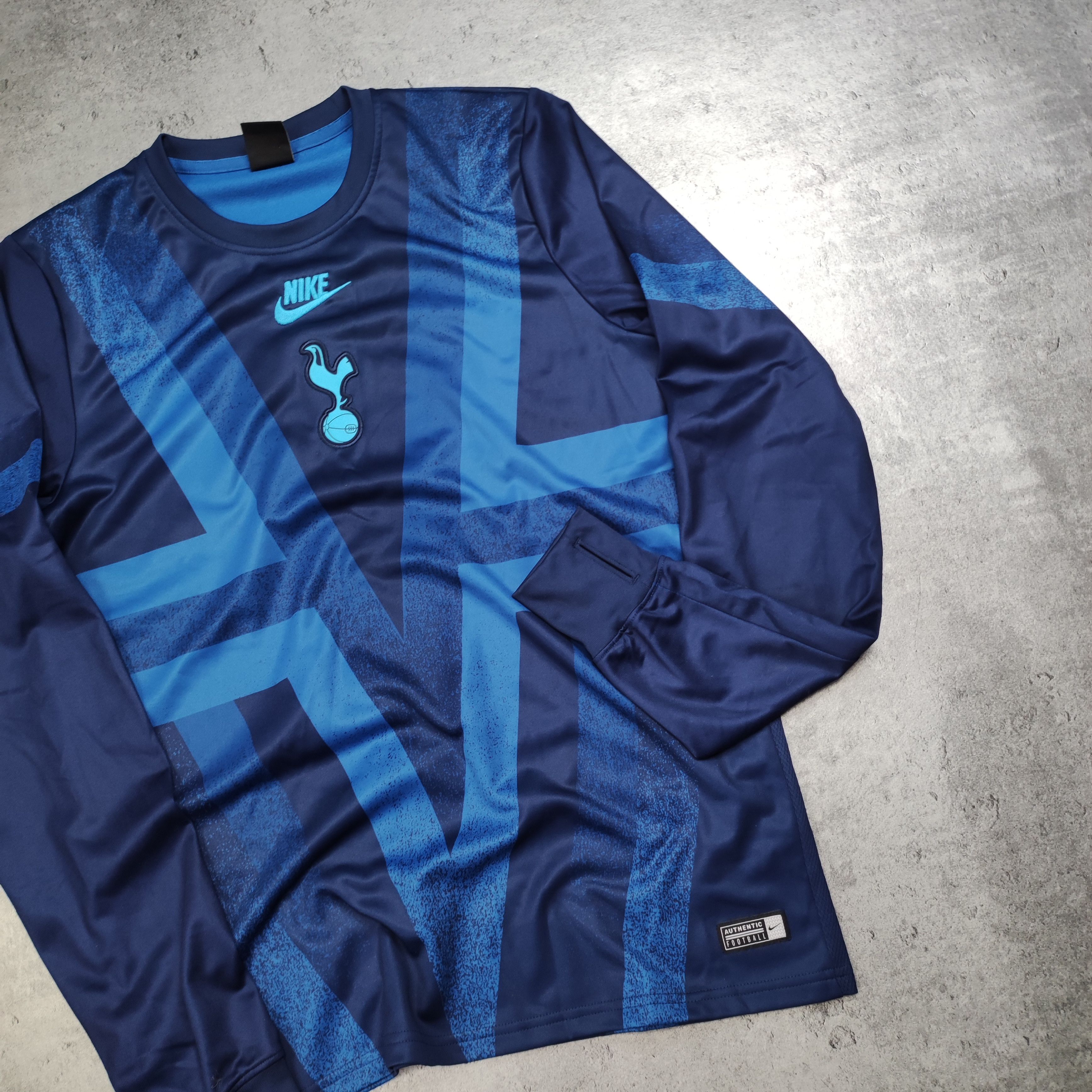 Nike RARE Tottenham Hotspurs x Nike Training Pre Match Longsleeve Size US M / EU 48-50 / 2 - 3 Thumbnail