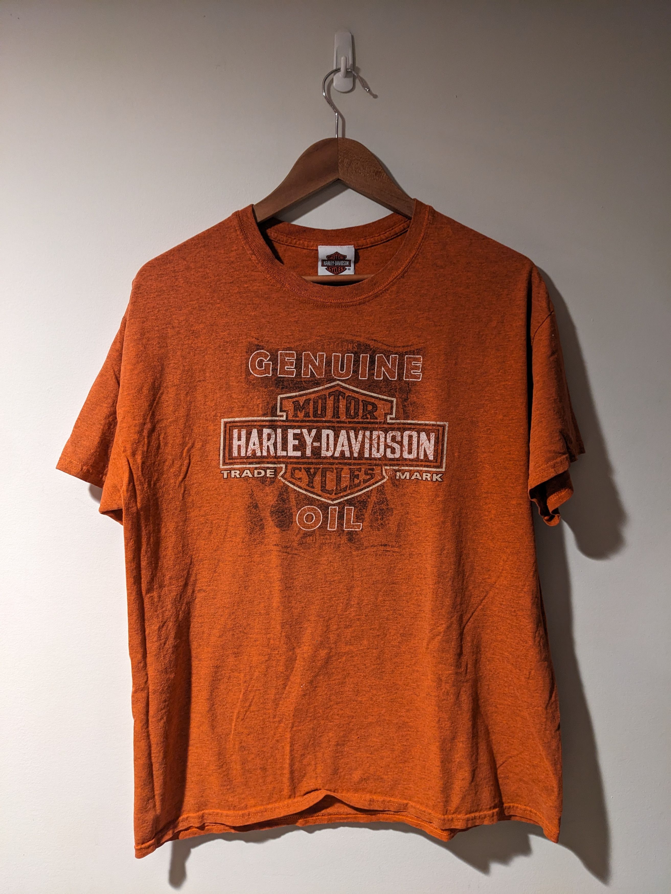 Harley Davidson × Vintage Vintage 2013 Harley Davidson Langhorne Pennsylvania T-Shirt Size US L / EU 52-54 / 3 - 4 Thumbnail