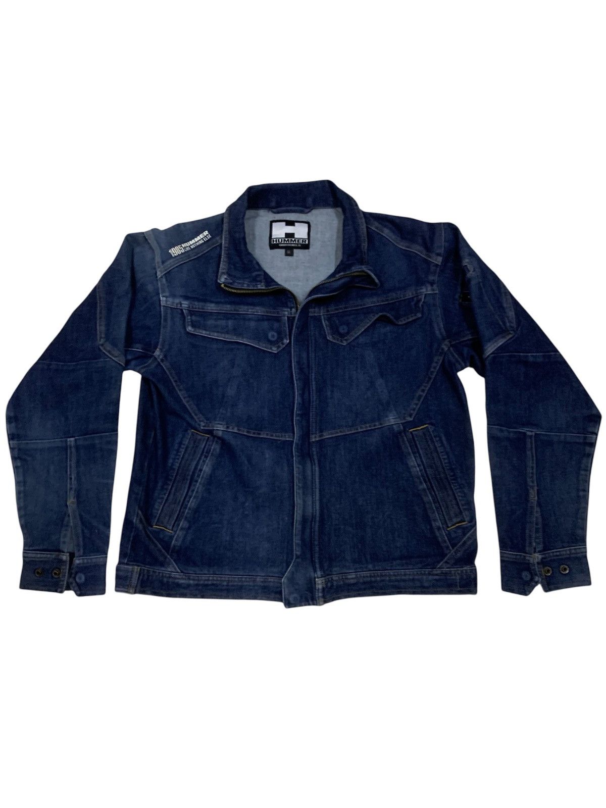 Hummel Hummer Denim Jacket faded Size US M / EU 48-50 / 2 - 1 Thumbnail