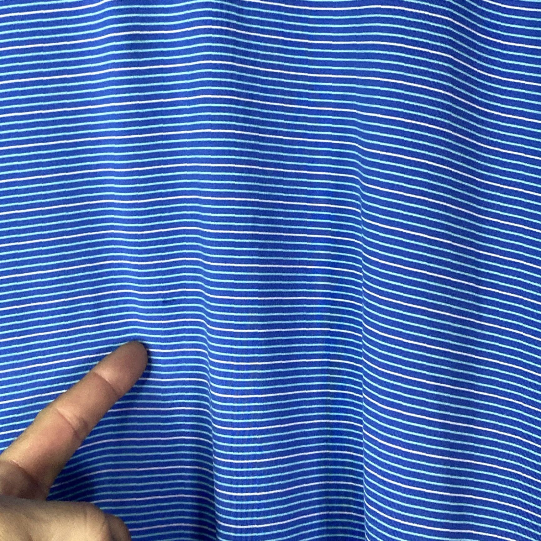 Vintage Holderness Bourne Polo Mens Large L Blue Logo Flaws Alligator Shirt Size US L / EU 52-54 / 3 - 7 Thumbnail