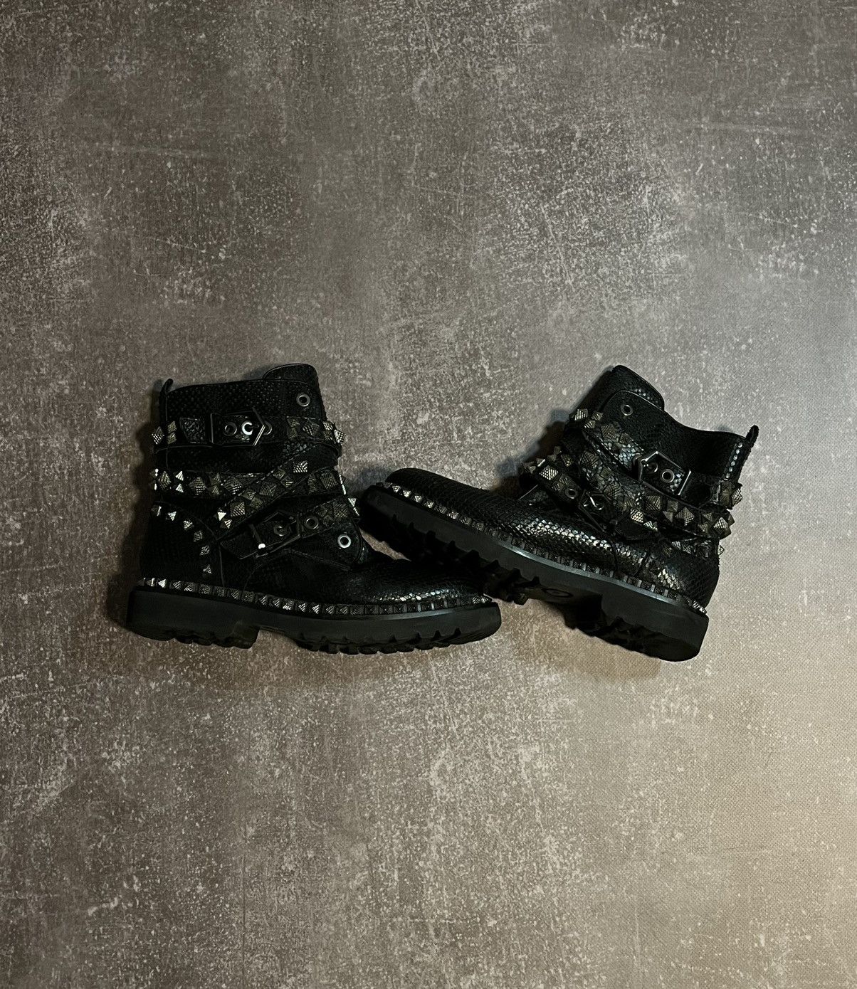 A.S.98 RARE Strap Studded Like AS 98 Airstep Vintage Ankle Boots Size US 9 / IT 39 - 2 Thumbnail