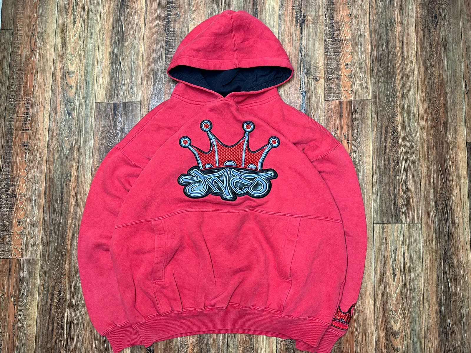 JNCO × Vintage Vintage Rare 90's Jnco Crown Hoodie Size US XL / EU 56 / 4 - 1 Thumbnail