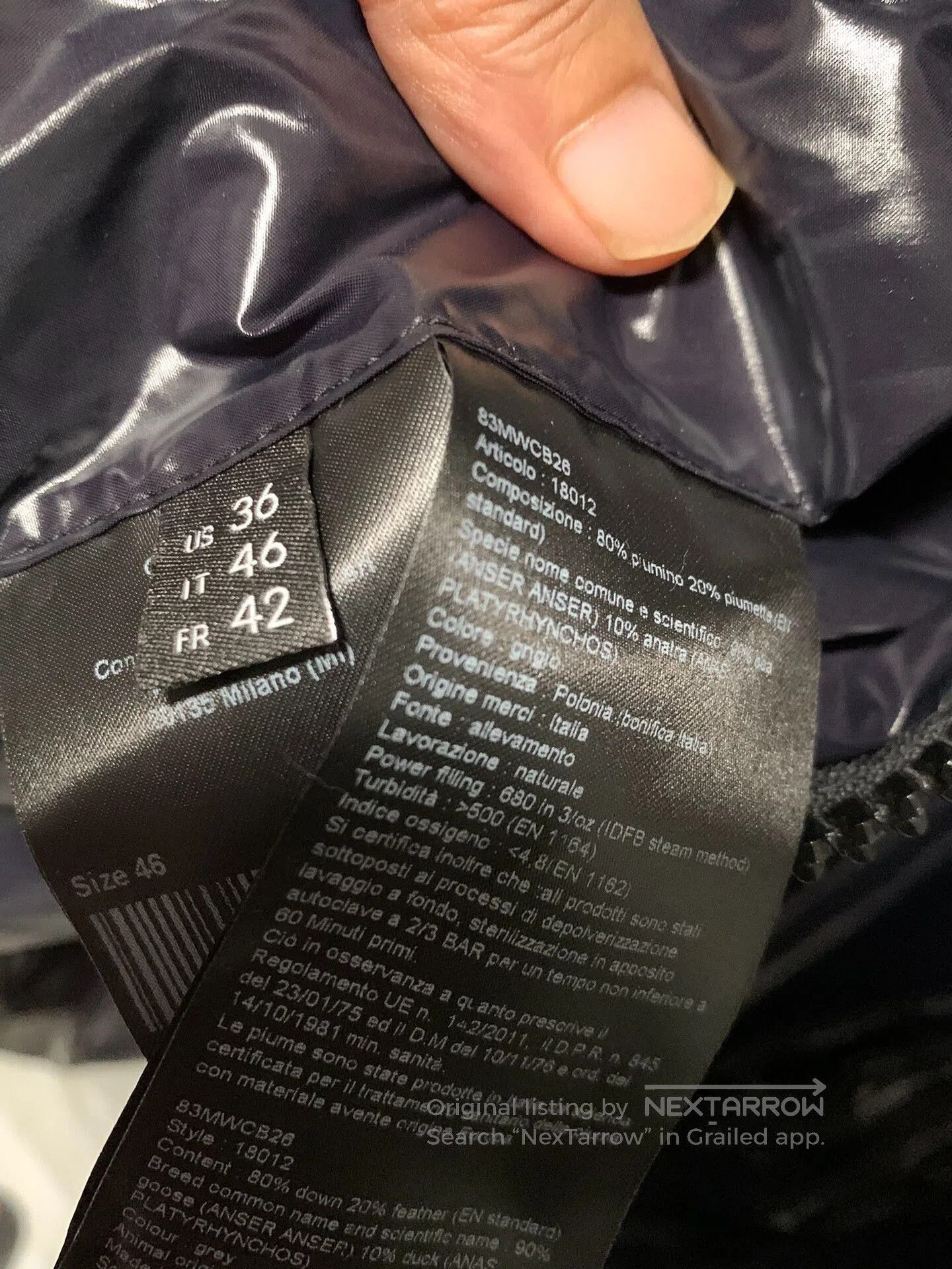 Calvin Klein 205W39NYC calvin klein oversized puffer jacket. Size US M / EU 48-50 / 2 - 8 Thumbnail