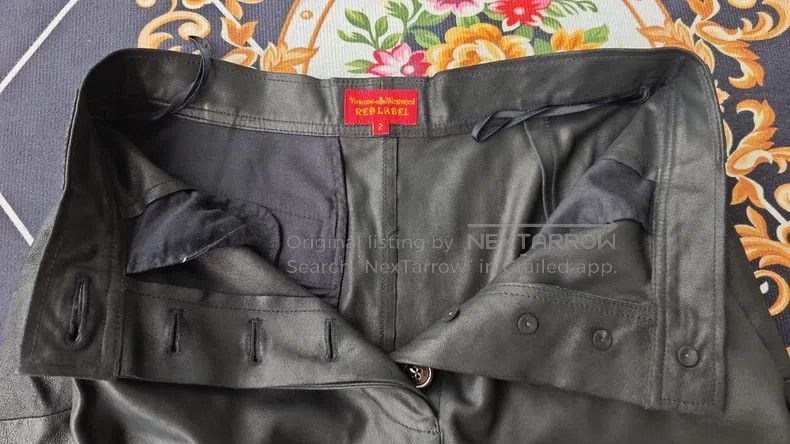 Vivienne Westwood Vivienne Westwood size 2 Goat Leather Pumpkin Pants (Leathe Size 25" / US 0 / IT 36 - 7 Thumbnail