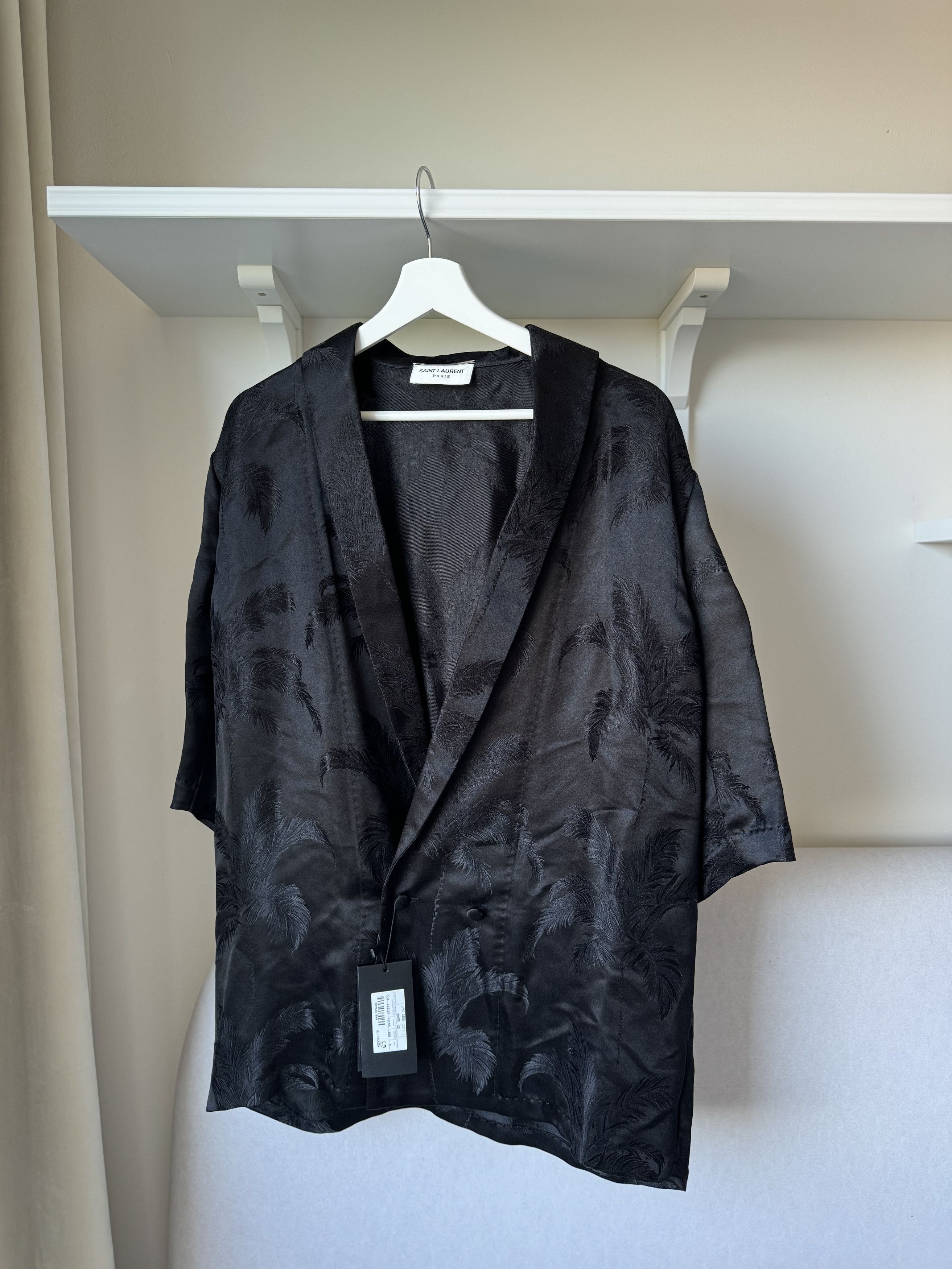 Saint Laurent Paris Saint Laurent Silk Hedi Slimane shirts Size US M / EU 48-50 / 2 - 2 Thumbnail