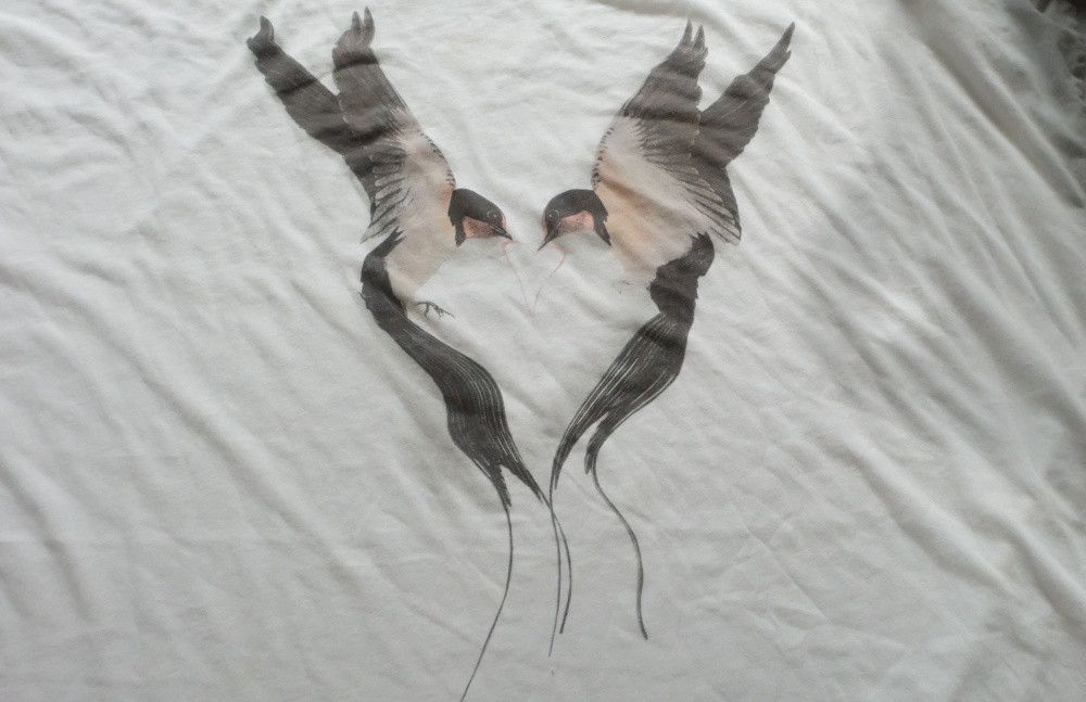 Allsaints AllSaints T-Shirt White Graphic Longline Size US XXL / EU 58 / 5 - 4 Thumbnail