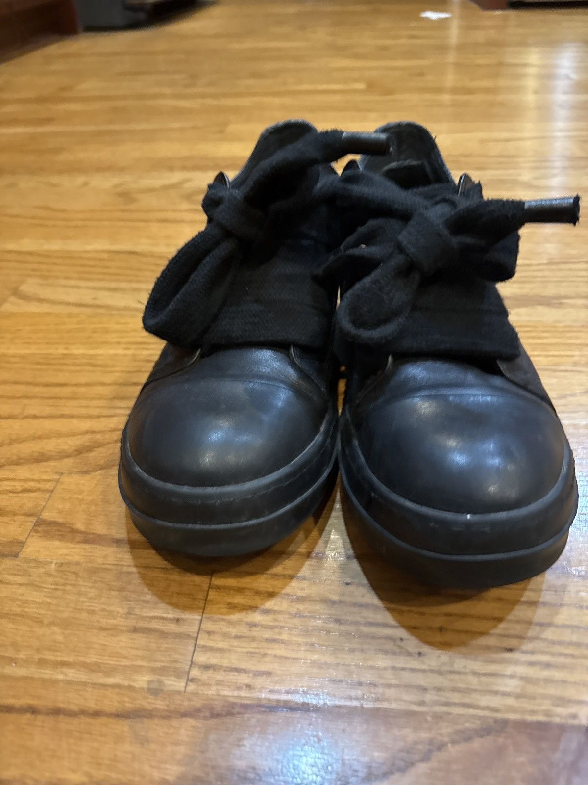 Rick Owens Double Black Rick Owens Ramones Size US 12 / EU 45 - 3 Thumbnail