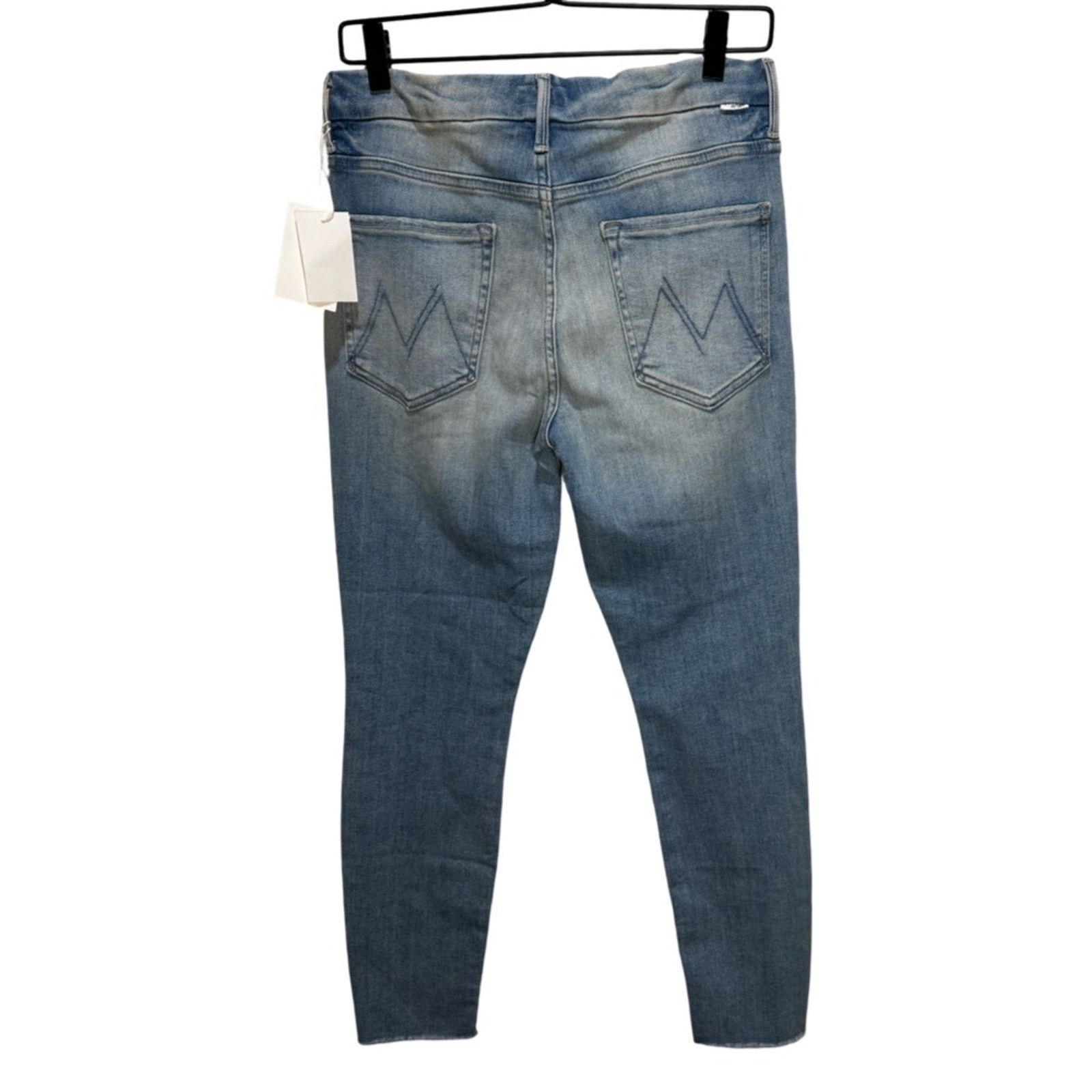 MOTHER MOTHER High Waisted Looker Ankle Fray - Au Revoir 30 Size 30" / US 8 / IT 44 - 5 Thumbnail