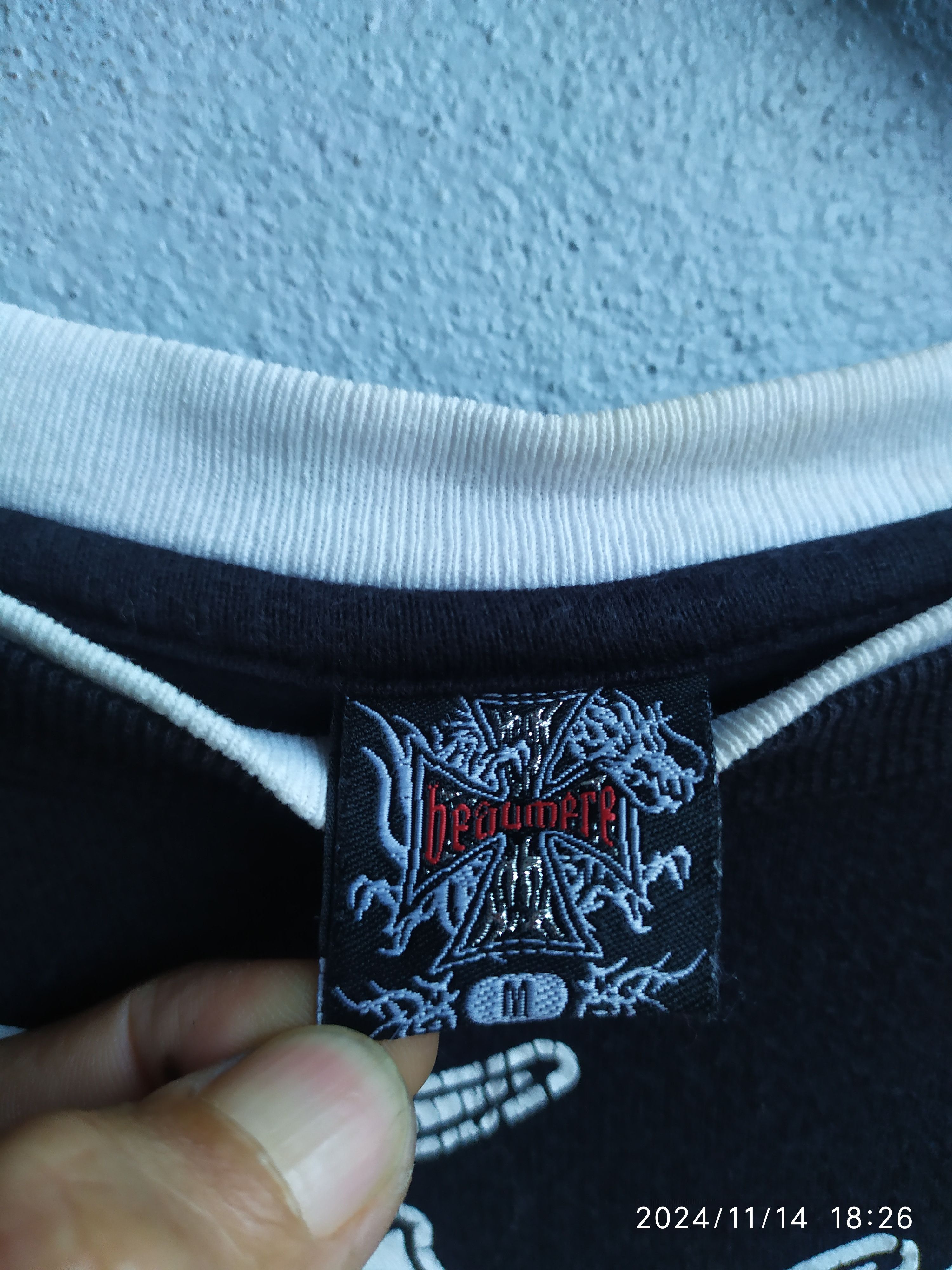 If Six Was Nine × Japanese Brand × Le Grande Bleu (L.G.B.) Beaumere Poem Punk Tribal double Layer fsix Lgb Size US M / EU 48-50 / 2 - 7 Thumbnail