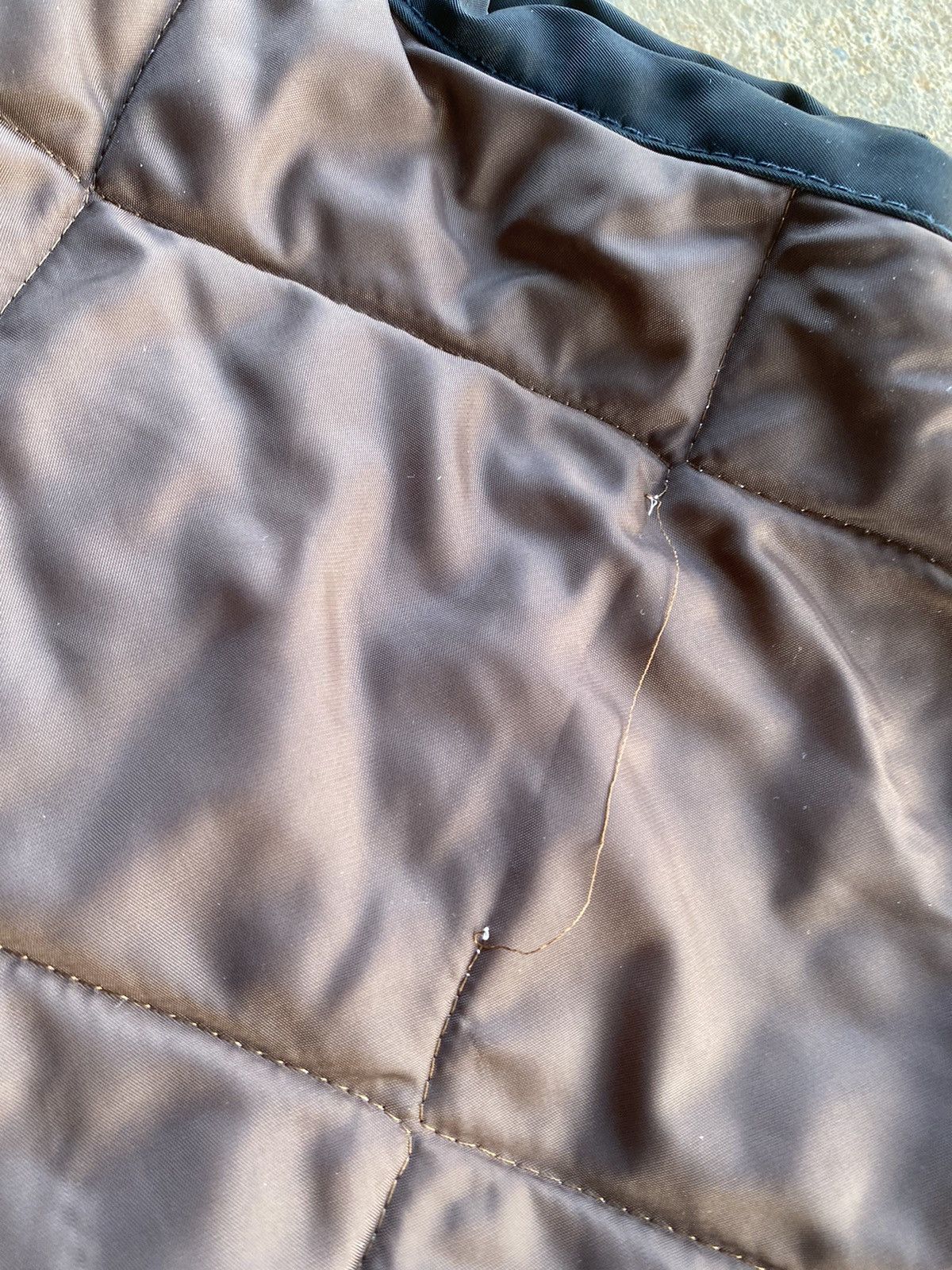 Vintage Vintage Brown Quilted Puffer Vest Size US L / EU 52-54 / 3 - 7 Thumbnail