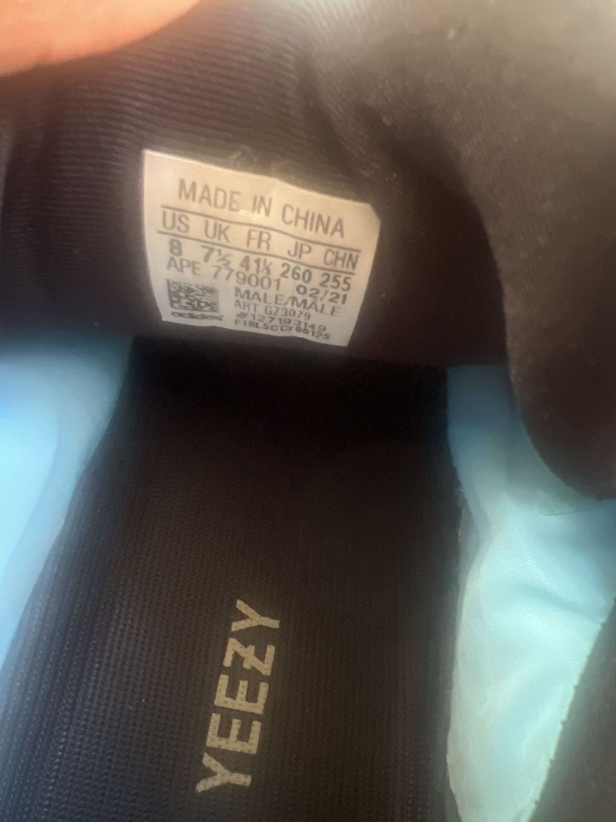 Yeezy Adidas Yeezy Boost 700 MNVN 'Bright Cyan' Size US 8 / EU 41 - 7 Thumbnail