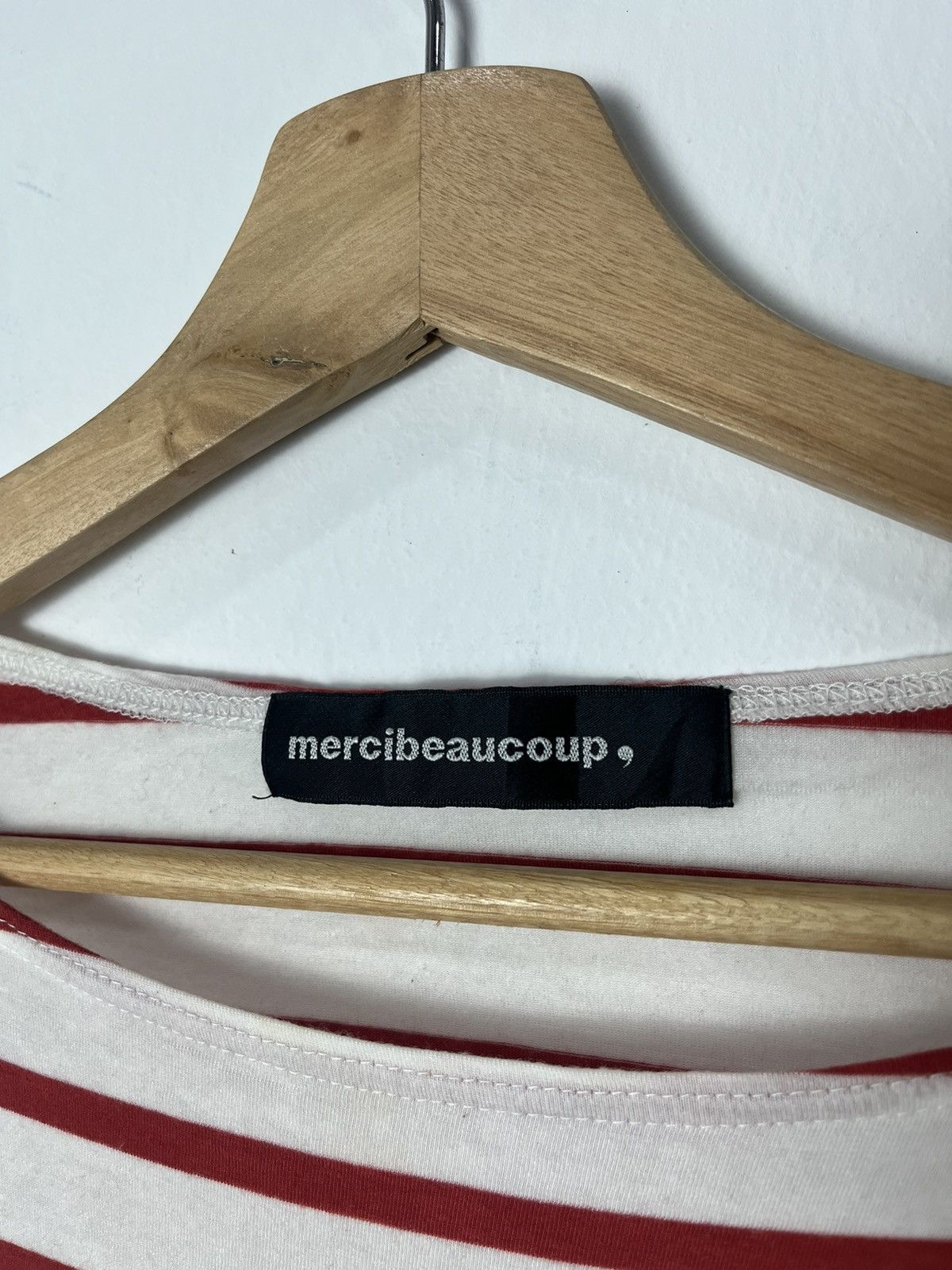 Issey Miyake Mercibeaucoup Stripe Blouses by Issey Miyake Size L / US 10 / IT 46 - 3 Thumbnail