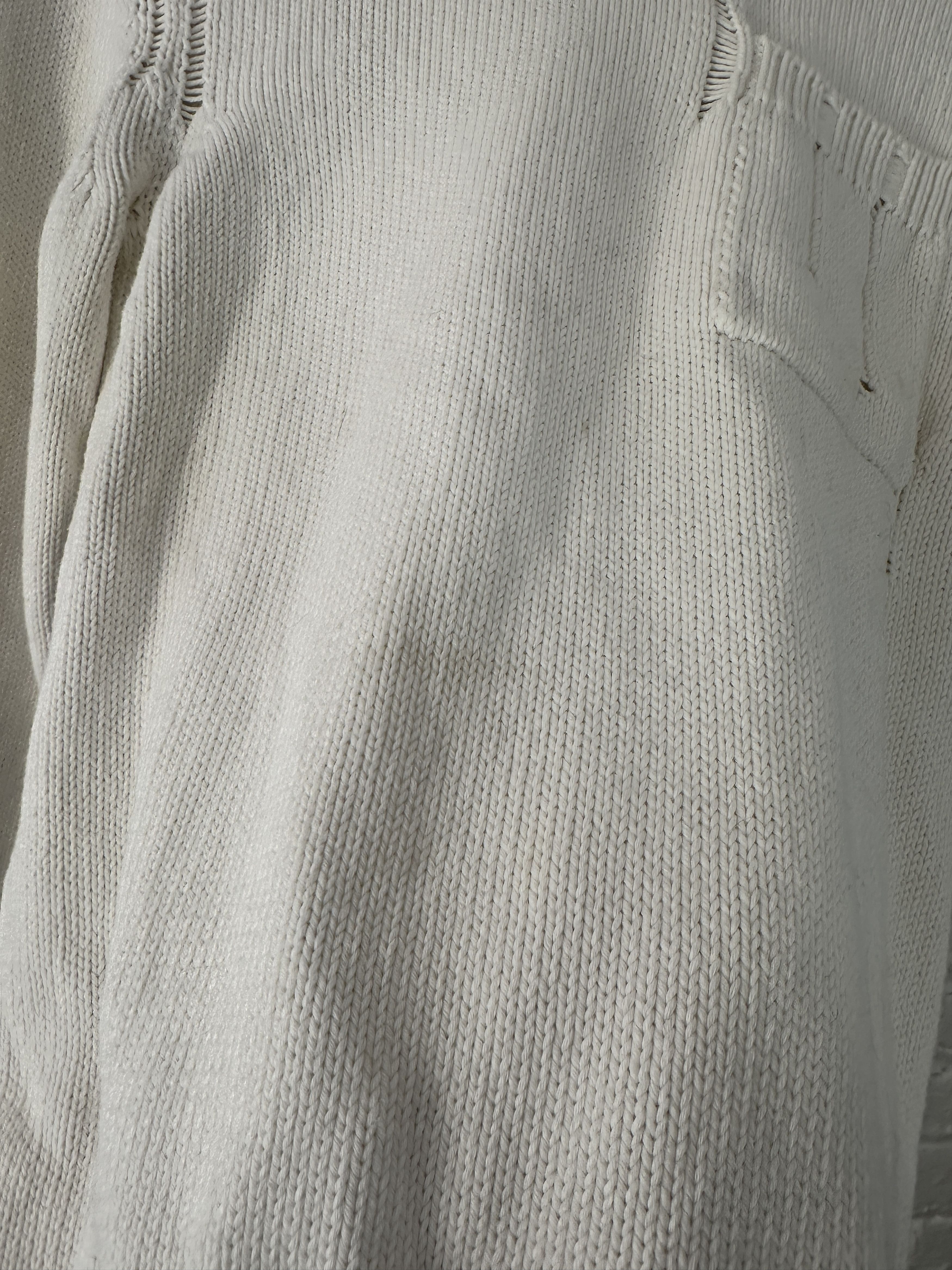 Maison Margiela Maison Margiela Distressed Knit Sweater Size US S / EU 44-46 / 1 - 5 Thumbnail