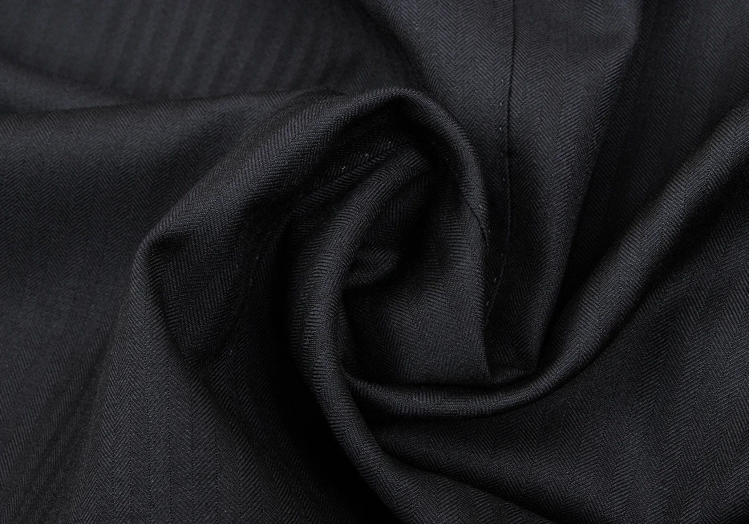 Dries Van Noten Wool Shadow Stripe 2B Jacket in Black Size 50 Size US M / EU 48-50 / 2 - 15 Thumbnail