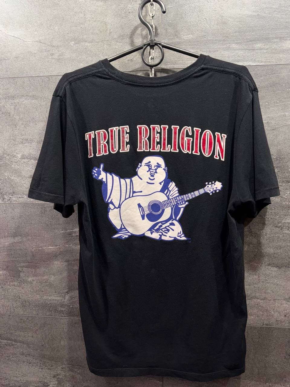True Religion True Religion Buddha Logo Black T-Shirt Size M Size US M / EU 48-50 / 2 - 7 Thumbnail