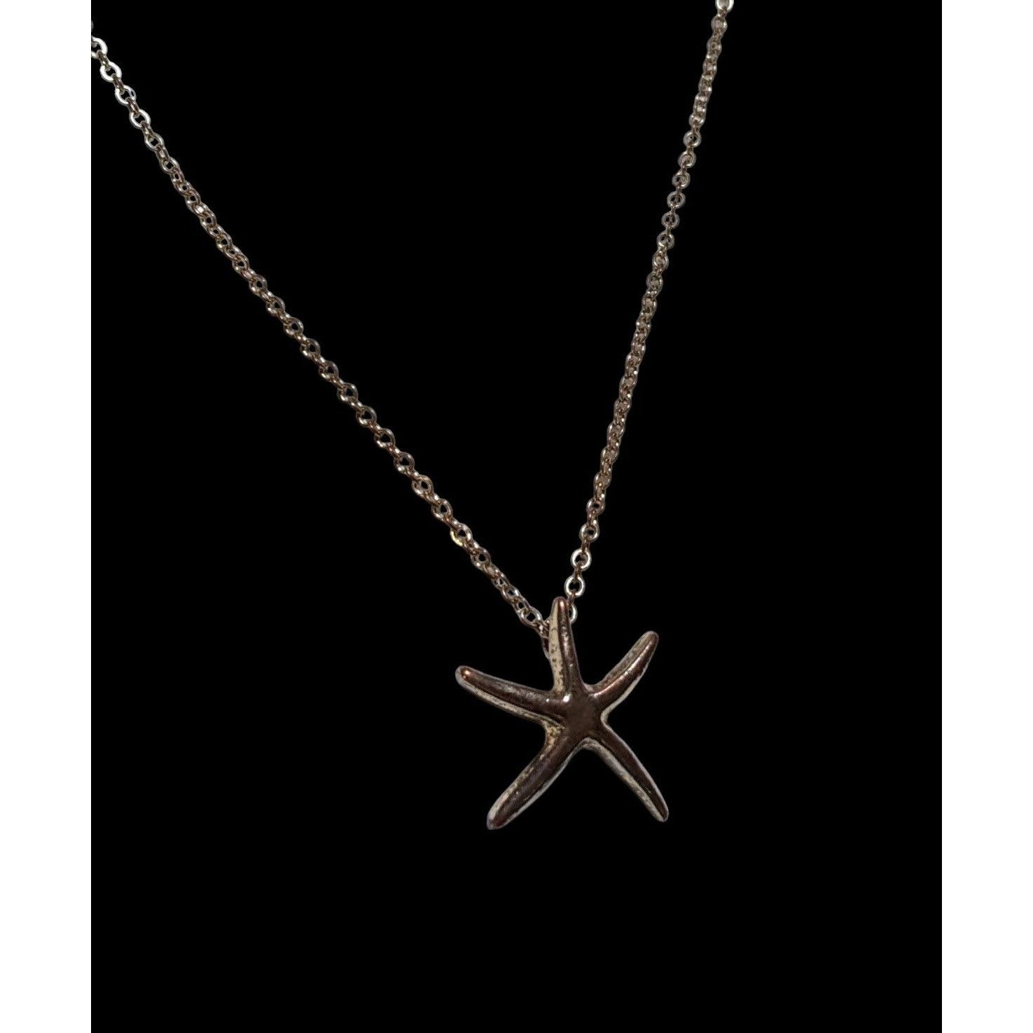 Other Minimalist Silver Starfish Pendant Necklace Size ONE SIZE - 10 Thumbnail
