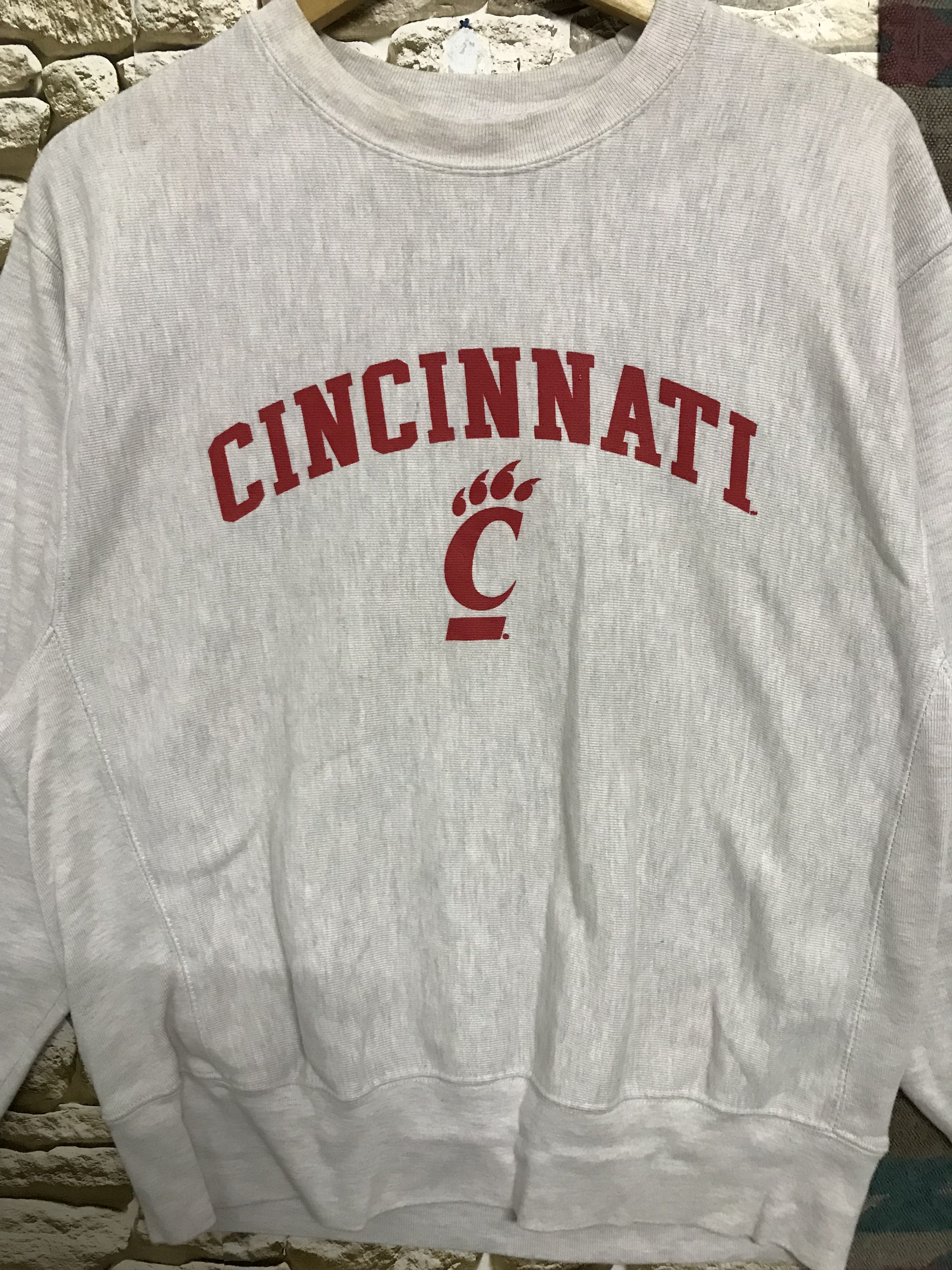 Champion Vintage Champion Reverse Weave Cincinnati American Collage Size US M / EU 48-50 / 2 - 3 Thumbnail
