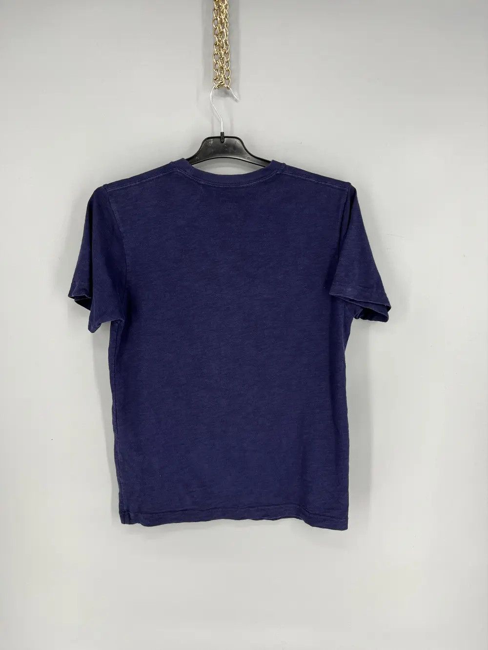 Japanese Brand × Uniqlo × Vintage Mens Uniqlo Hokusai Blue T Shirt art tee Japanese Brand y2k Size US S / EU 44-46 / 1 - 9 Thumbnail