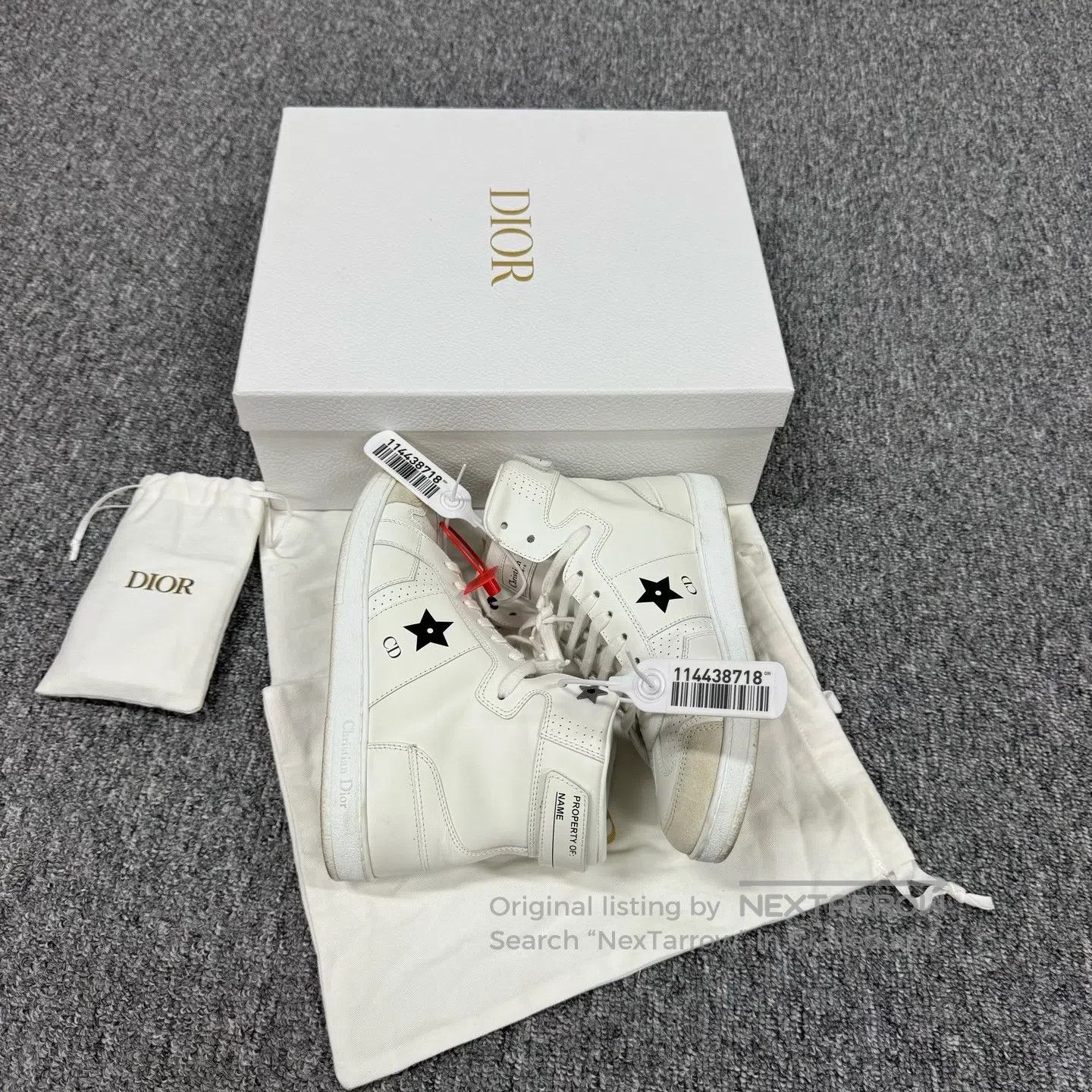 Other Dior Spliced suede high-top board shoes| Size US 6 / IT 36 - 4 Thumbnail