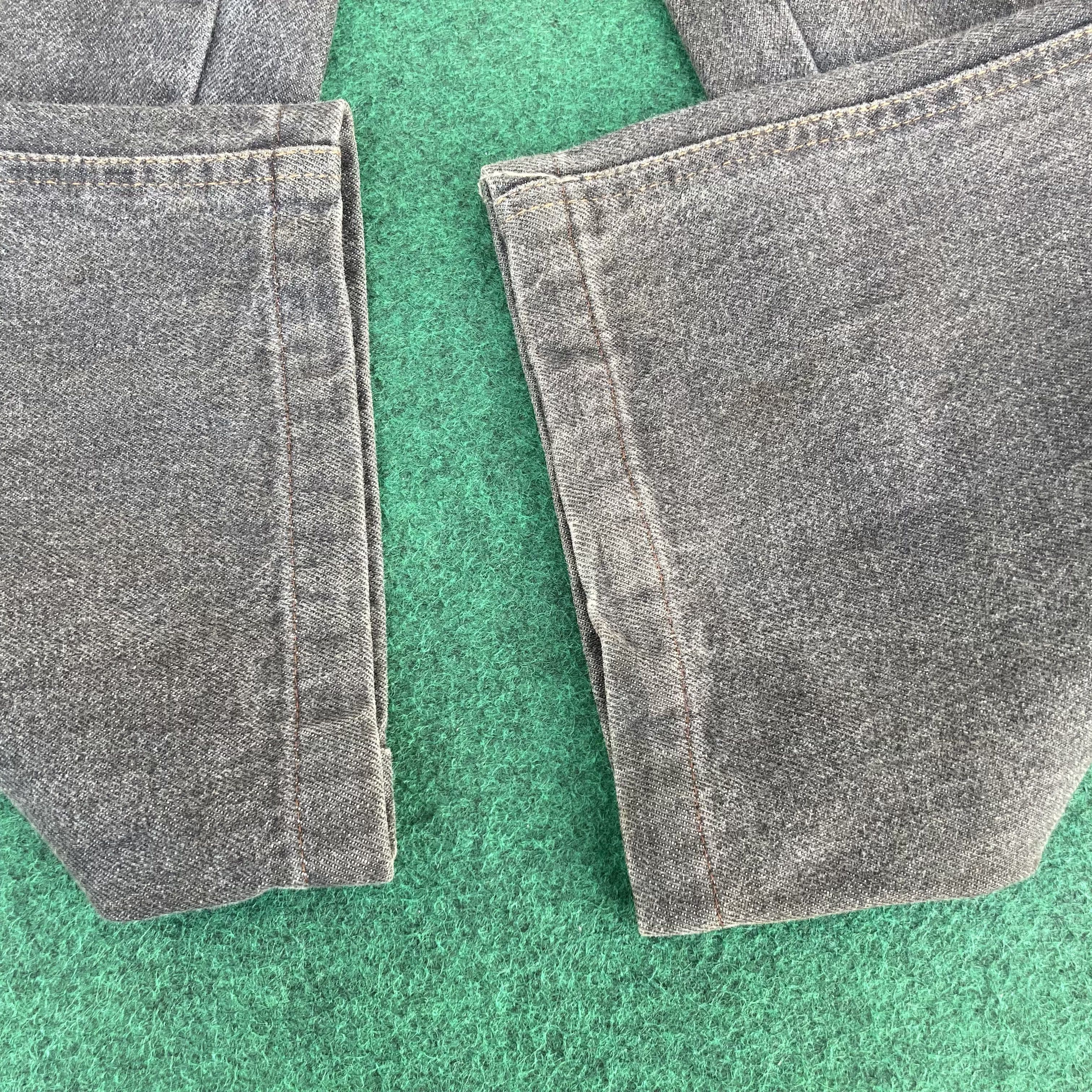 Designer × Japanese Brand × Vintage 30x29.5 Vtg A.S.M Atelier Sab Men Pants Baggy Zipper Jeans Size US 30 / EU 46 - 8 Thumbnail