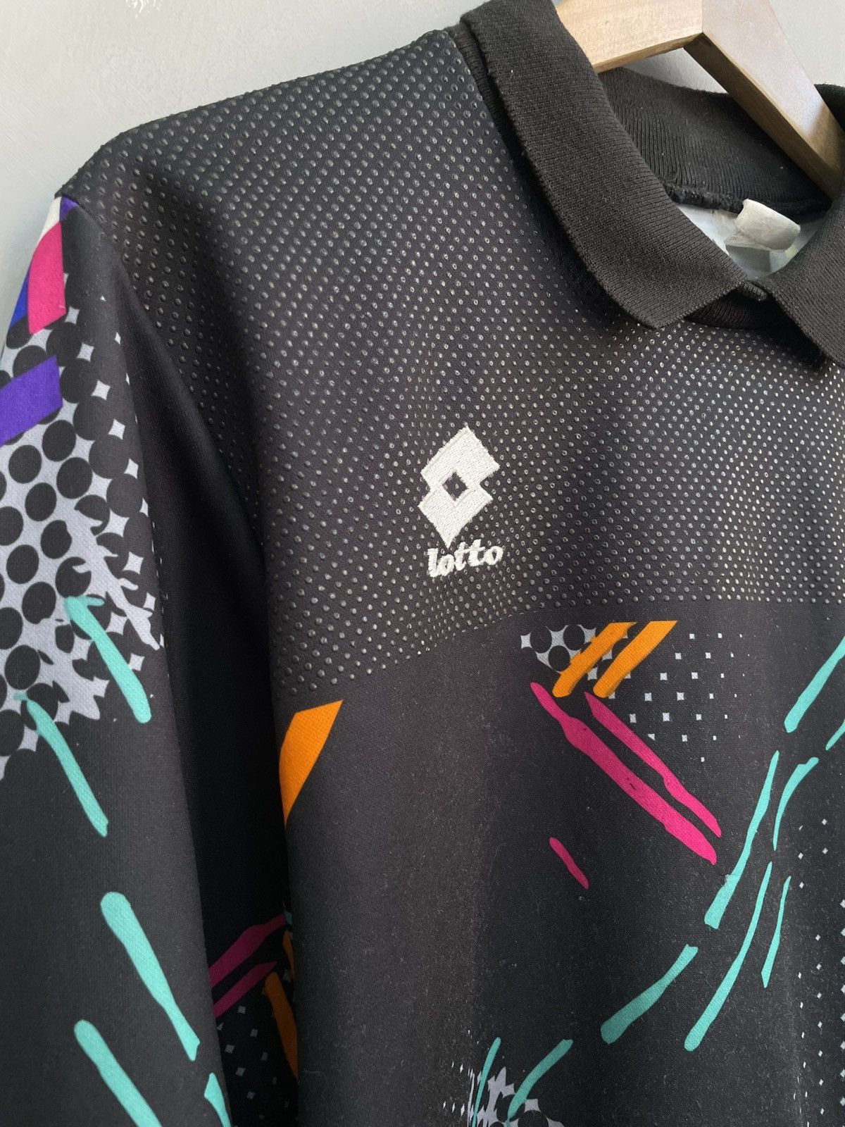 Lotto Sport Vintage 90’s Lotto Goalkeeper Jersey Soccer longsleeve Size US M / EU 48-50 / 2 - 4 Thumbnail
