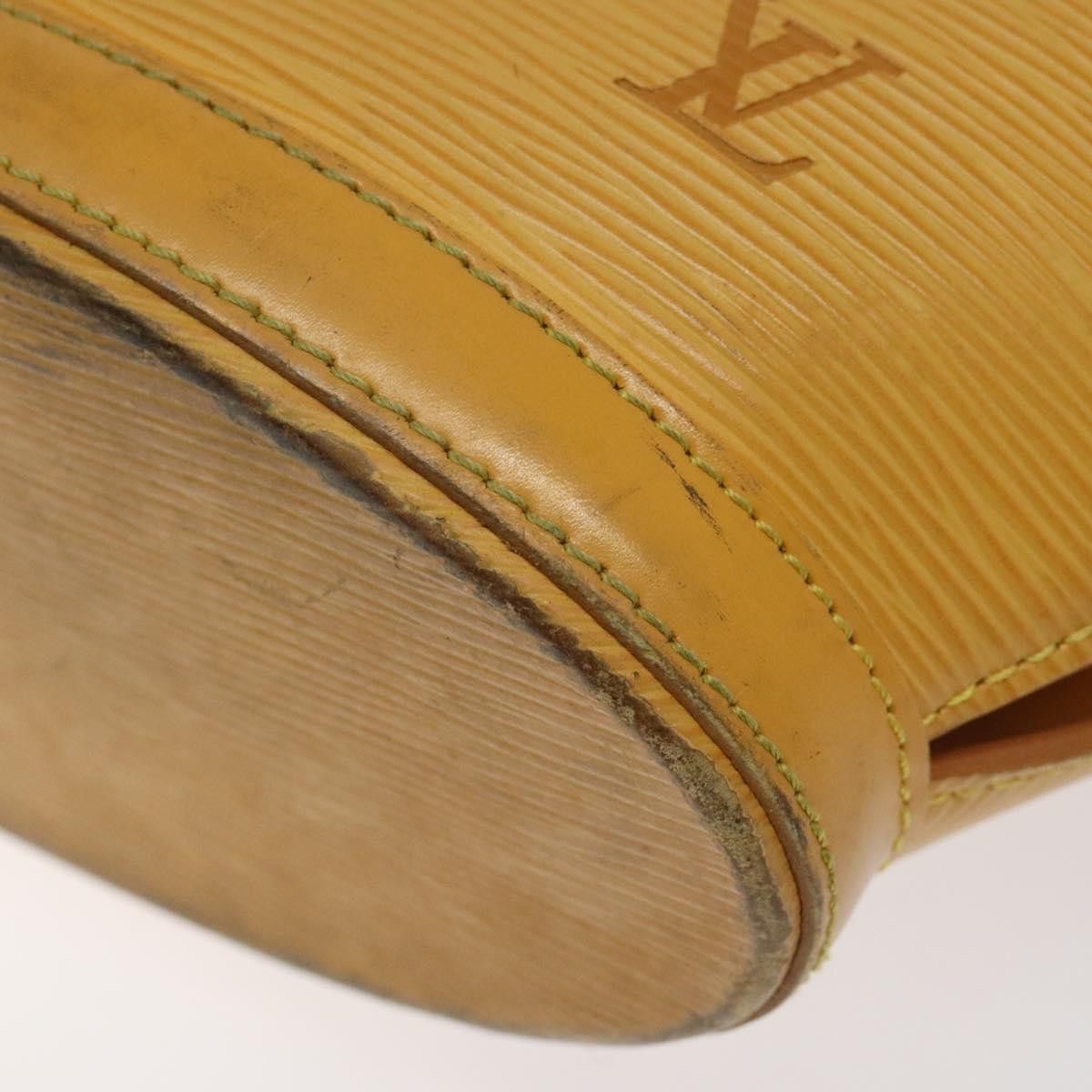 Louis Vuitton LOUIS VUITTON Epi Saint Jacques Hand Bag Yellow M52279 Size ONE SIZE - 8 Thumbnail