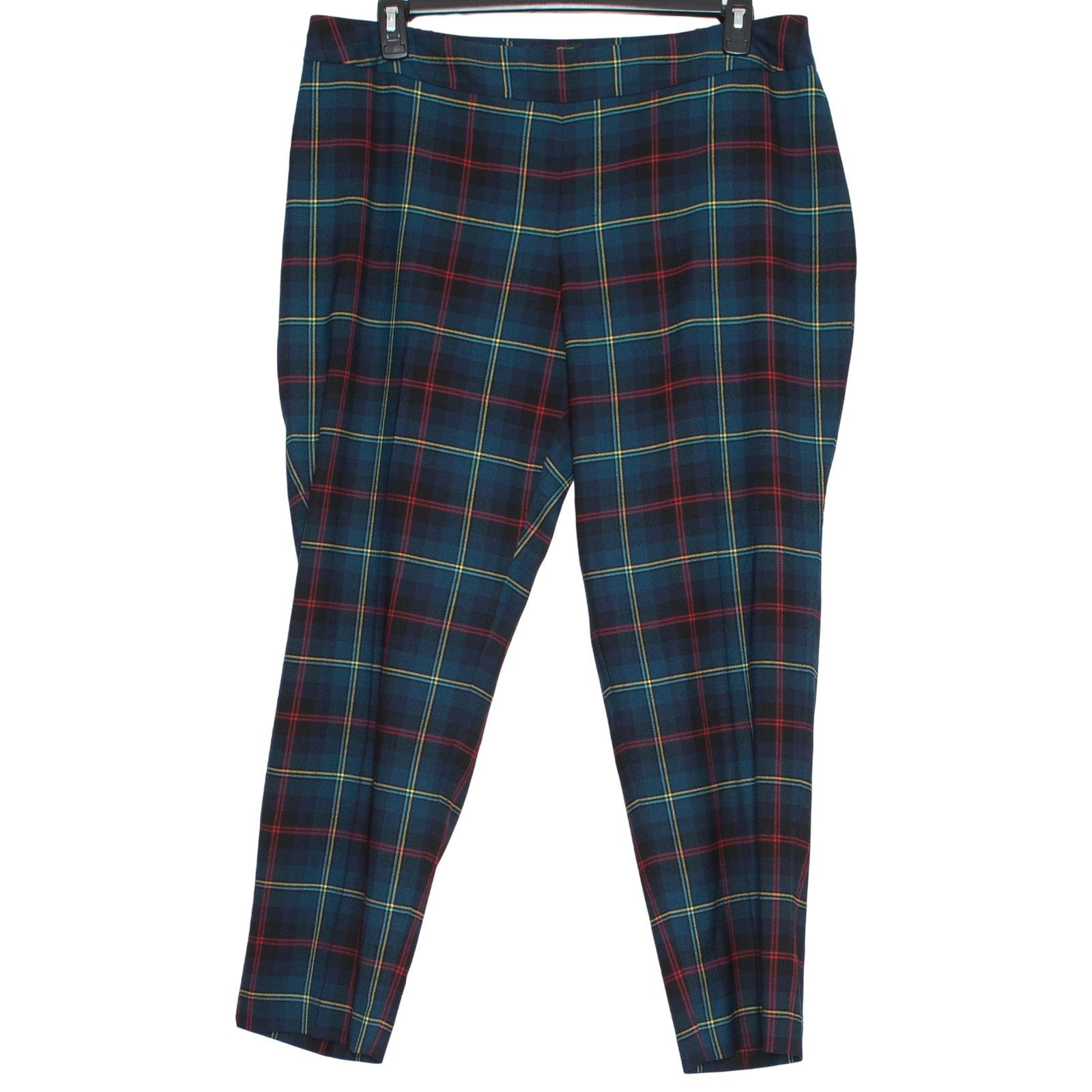Talbots Talbots Heritage Tartan Plaid Wool Pants High Rise 18WP Size 40" / US 18 - 1 Thumbnail