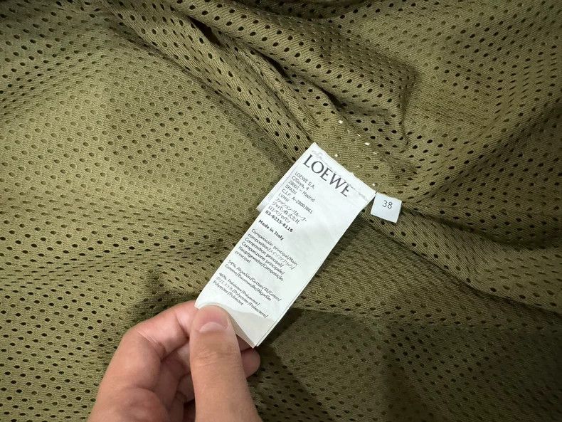 Loewe Loewe Plaid jacket, military green Size XS / US 0-2 / IT 36-38 - 3 Thumbnail
