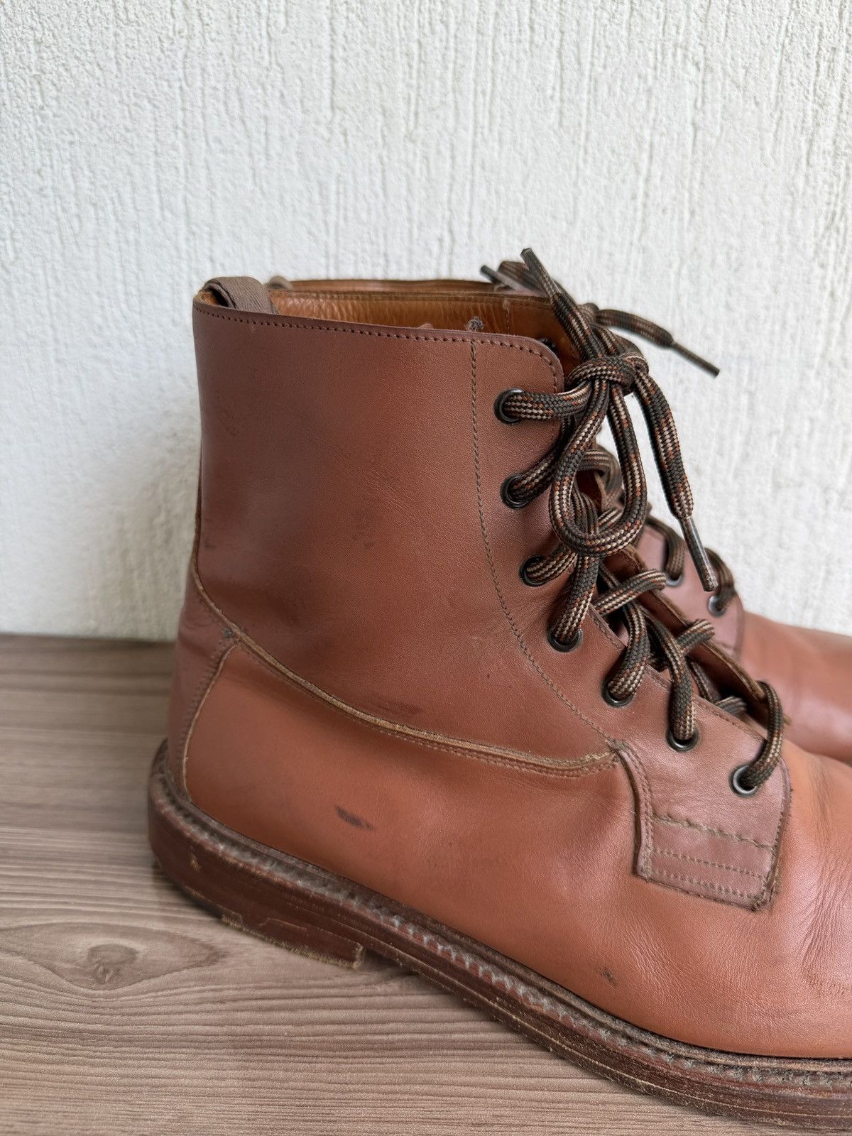 Evan Kinori × Tricker's burford lace up boots Size US 13 / EU 46 - 10 Thumbnail
